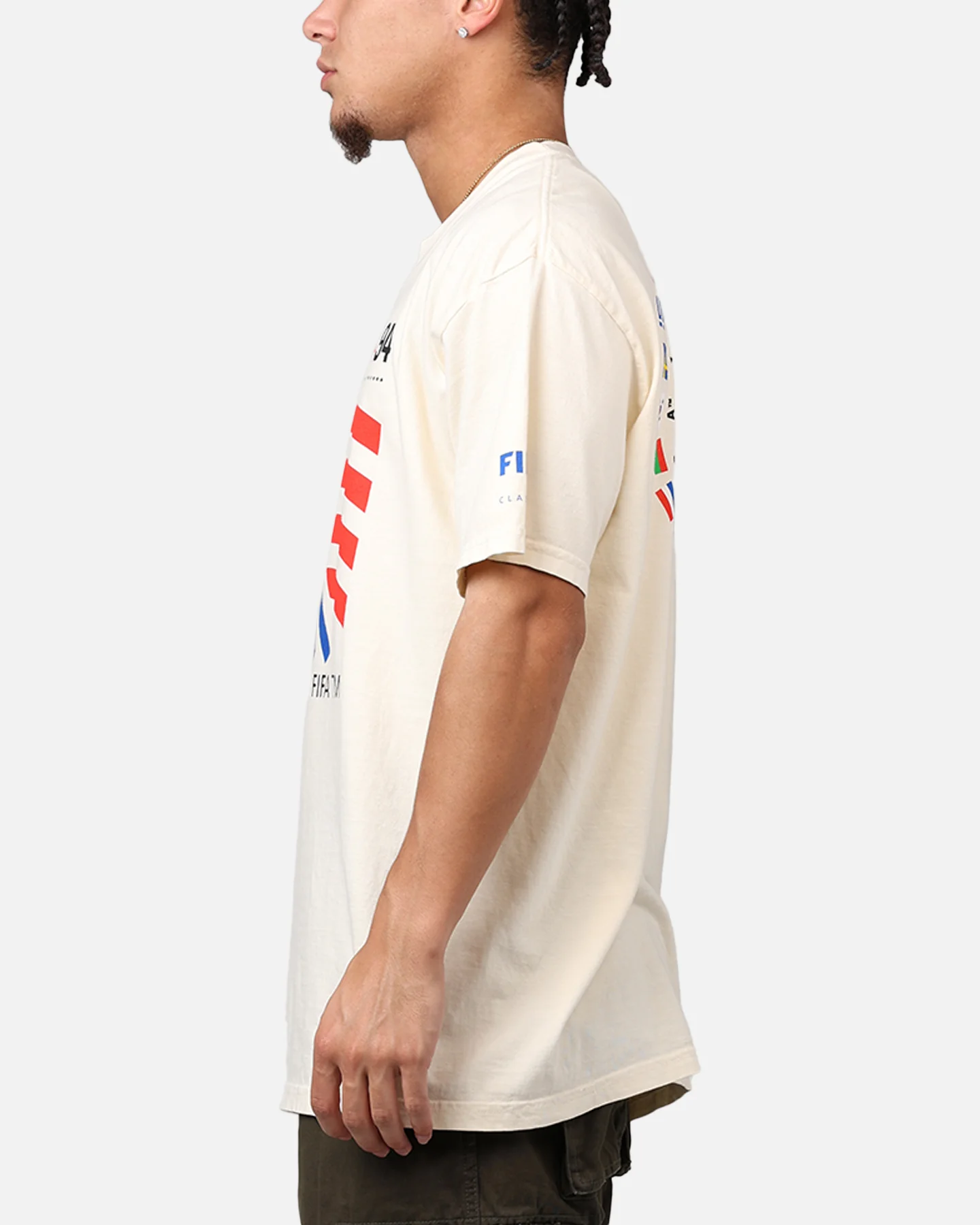 Fifa FIFA 1994 Flags T-Shirt Ivory - Image 5