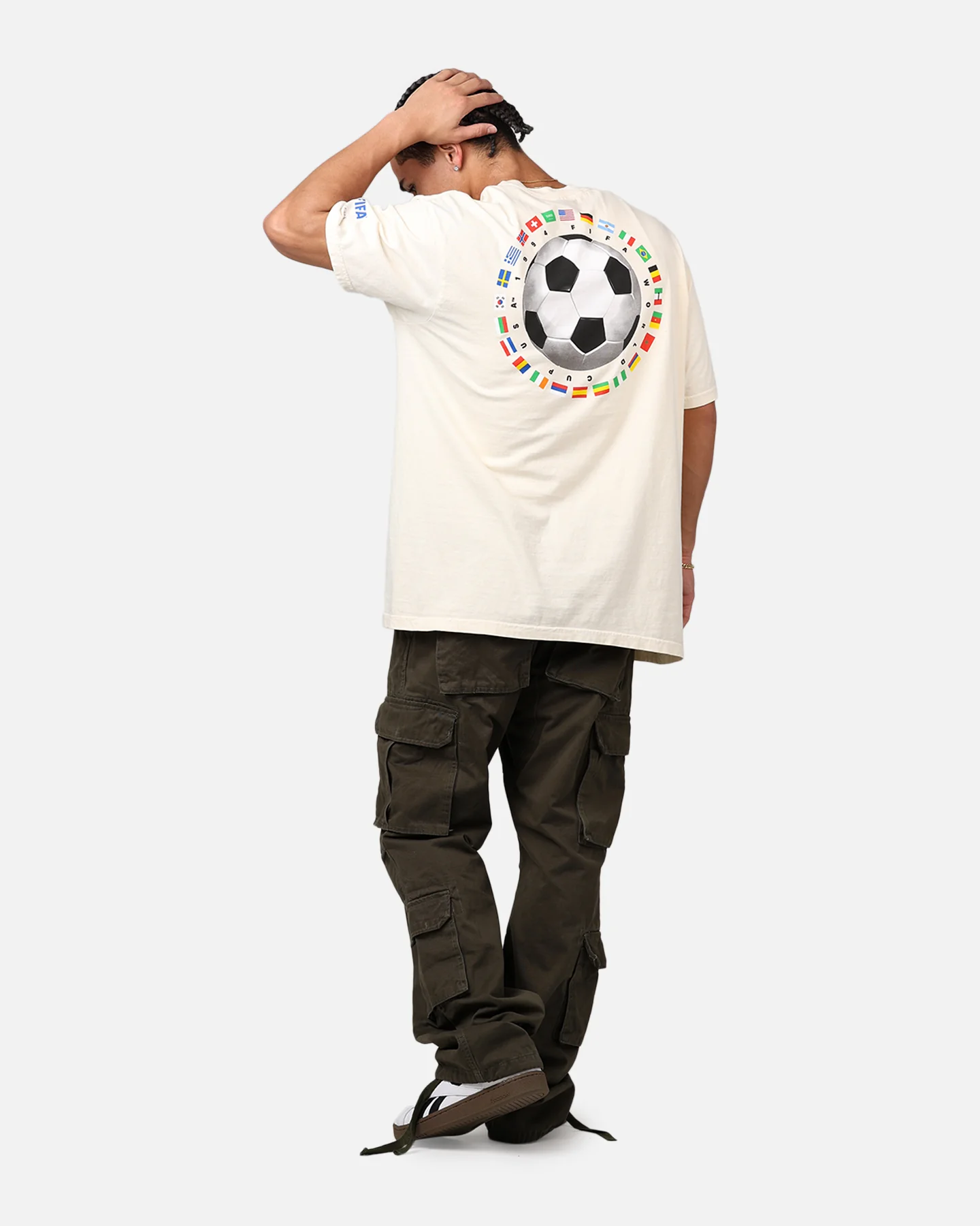 Fifa FIFA 1994 Flags T-Shirt Ivory - Image 6