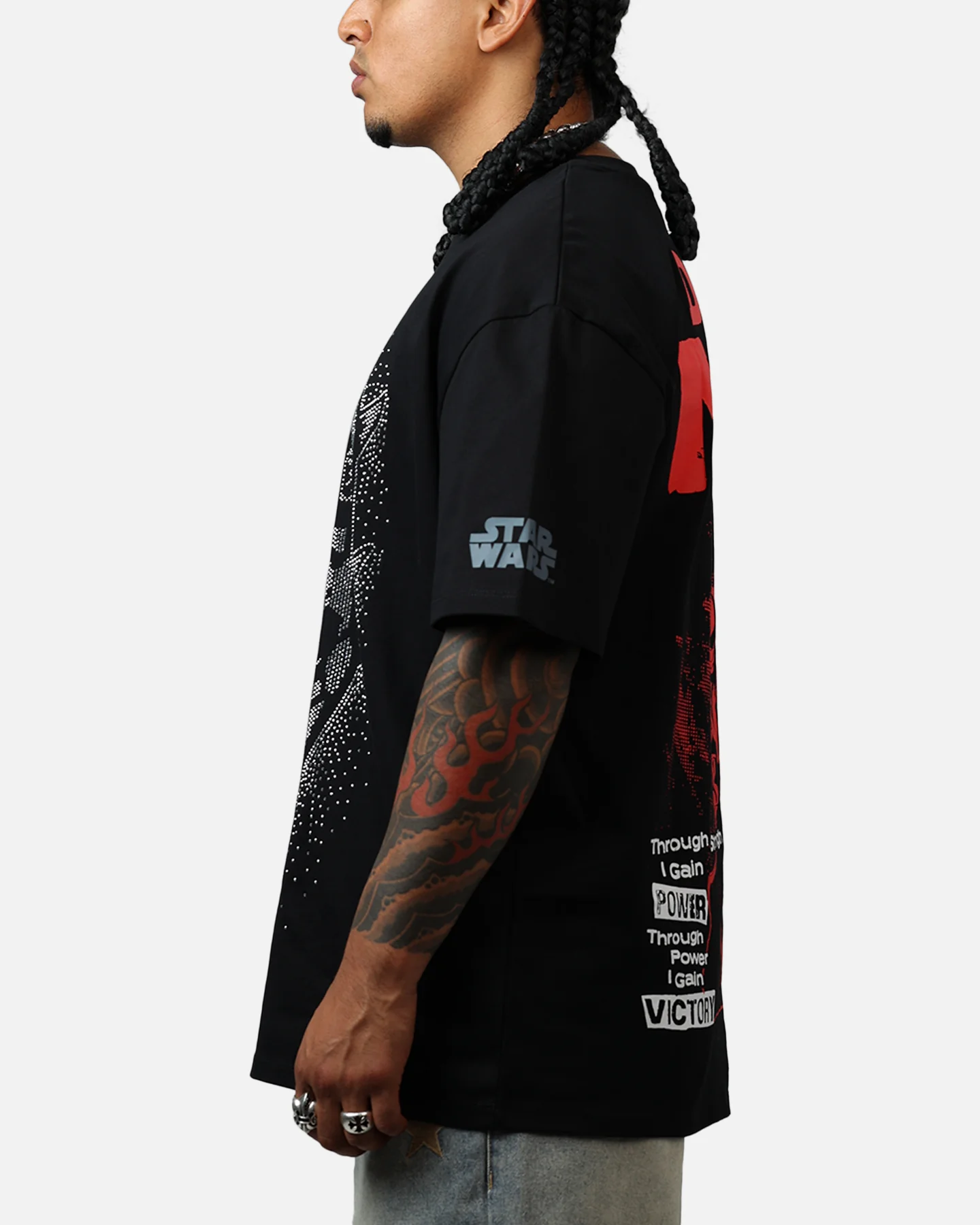 Freeze Max Star Wars Darth Maul Shine T-Shirt Black - Image 5