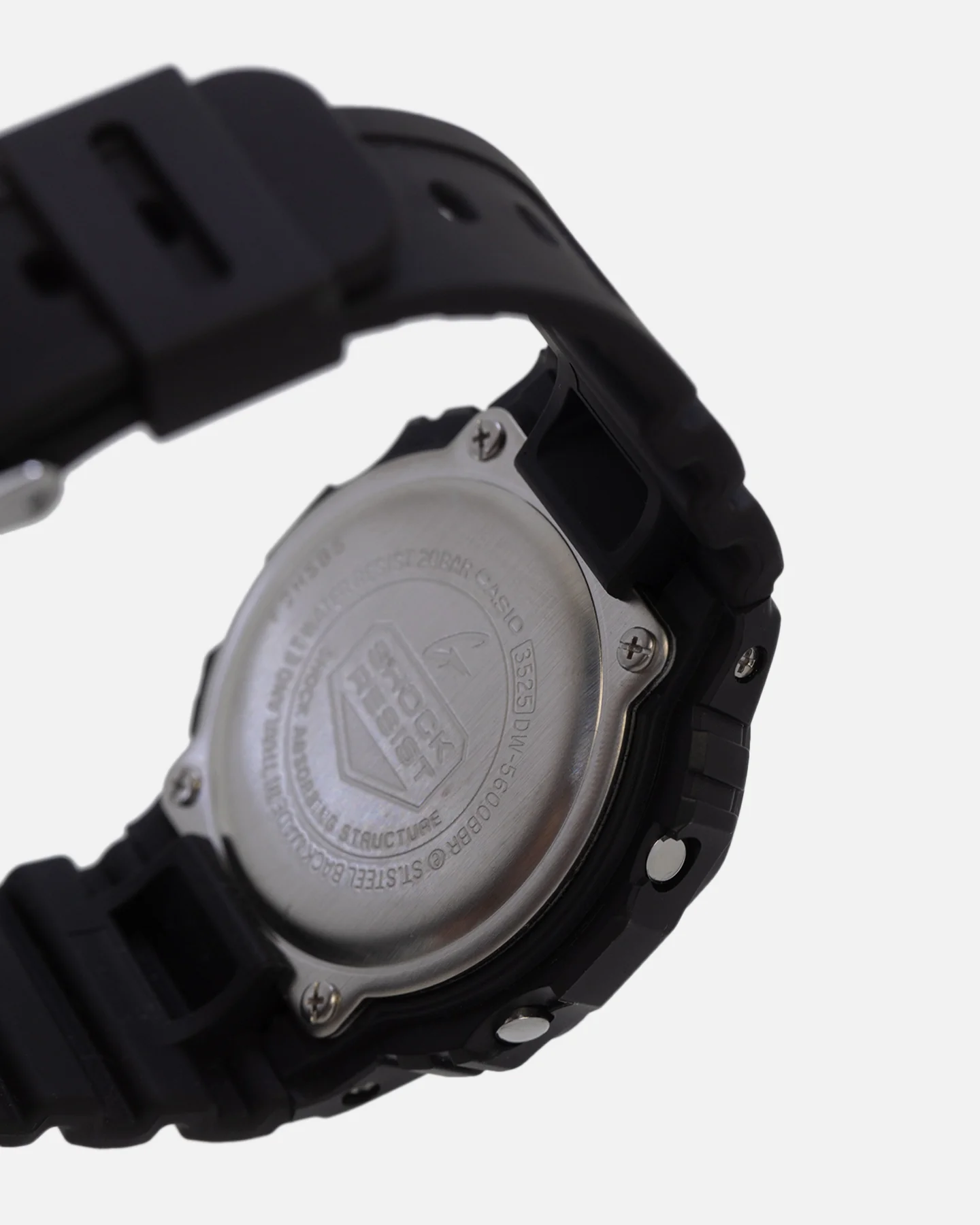 G Shock DW5600BBR-1D Watch Black/Red - Image 7