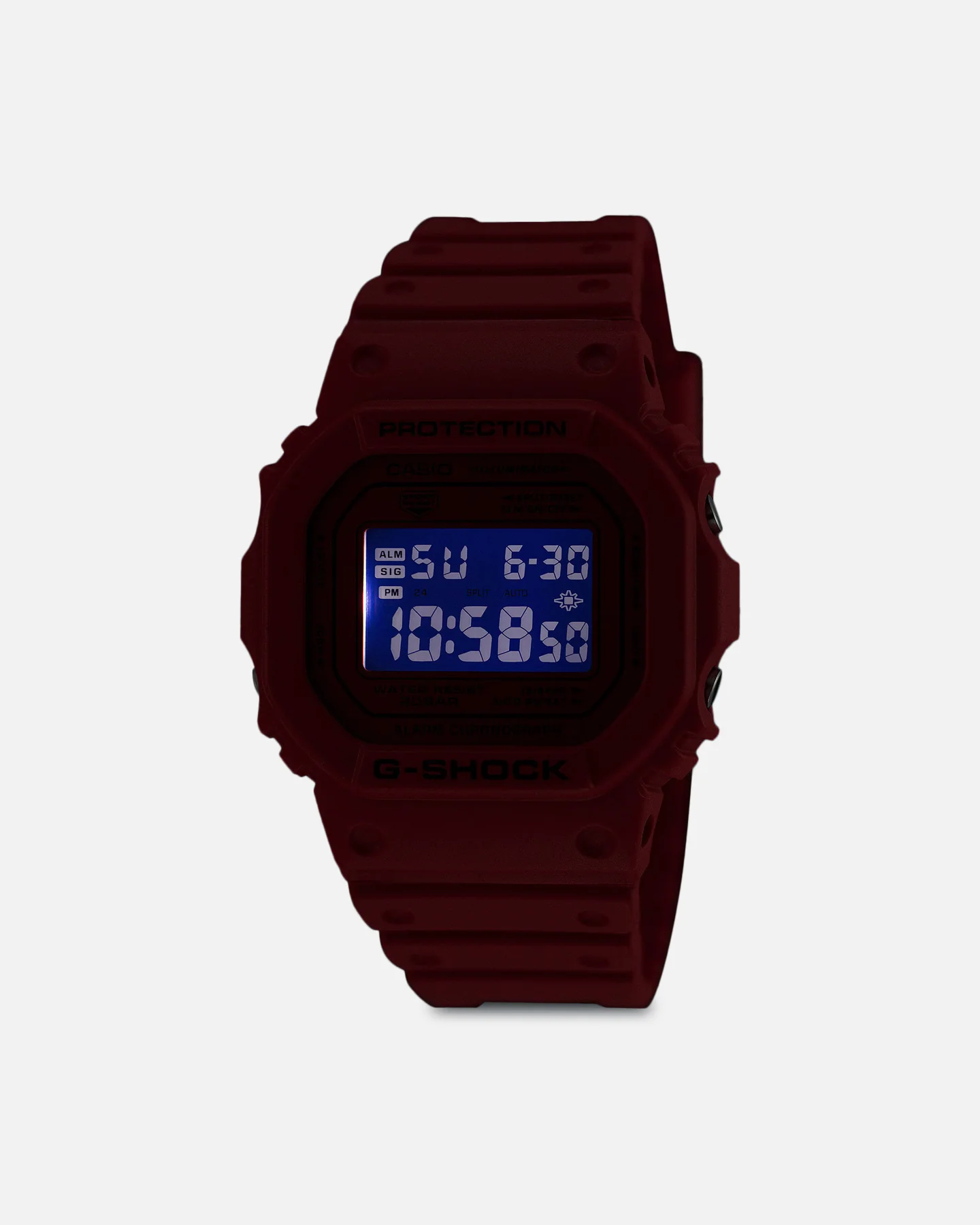 G Shock DW5600RRB-4D Watch Red/Red - Image 3