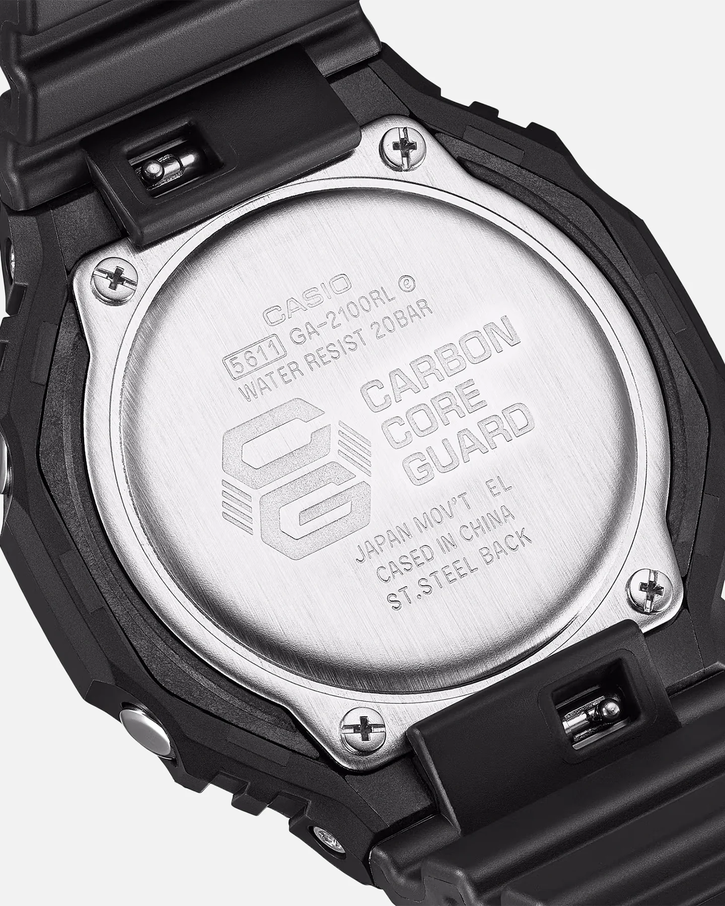 G Shock GA2100RL-1A Watch Black - Image 5