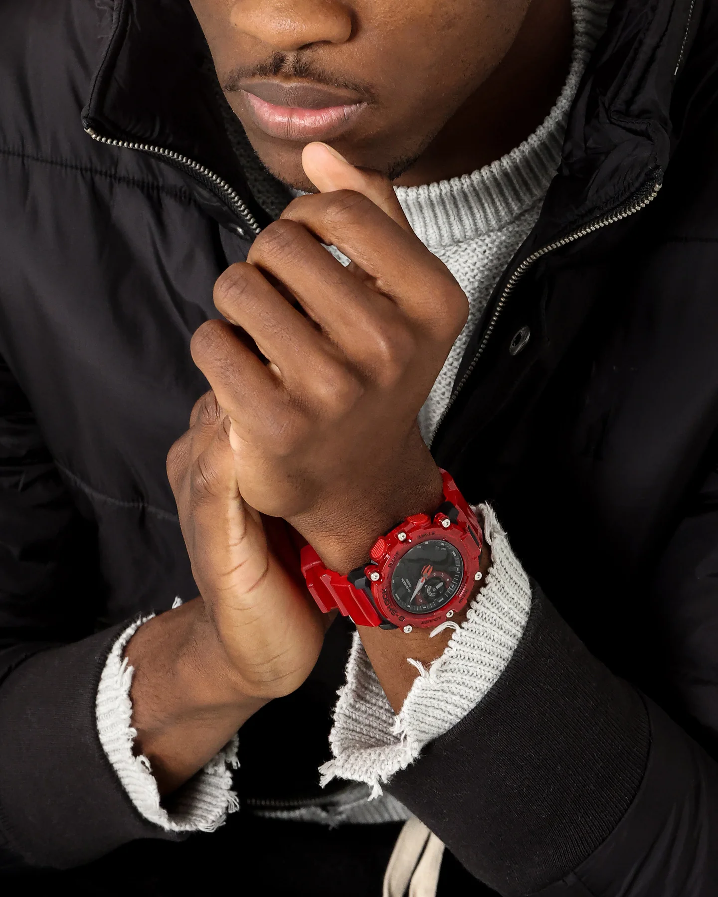 G Shock GA2200SKL-4A Red - Image 3
