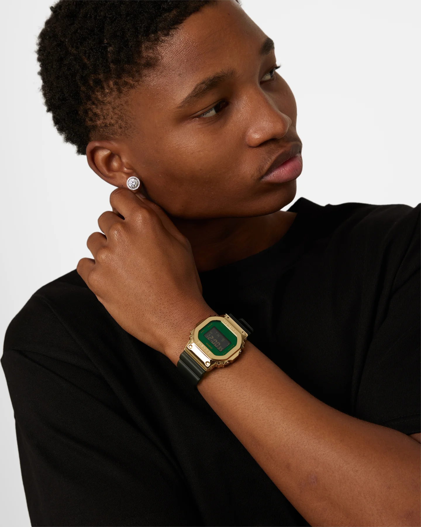 G-Shock GM56000CL-3D Watch Green/Gold - Image 3
