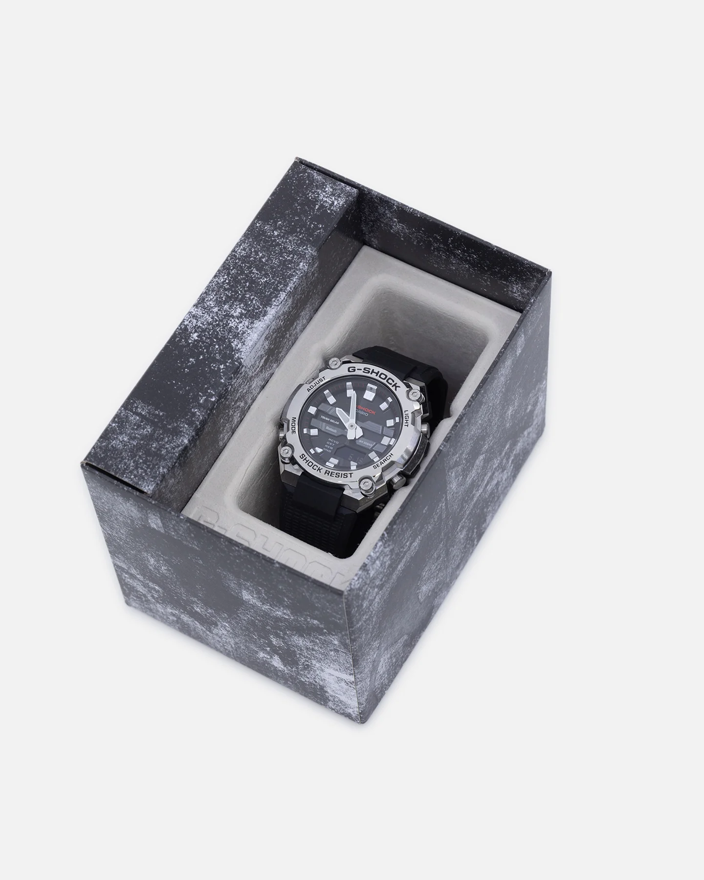 G-Shock GSTB600D-1A G-Steel Mid Thin Watch Black/Silver - Image 9