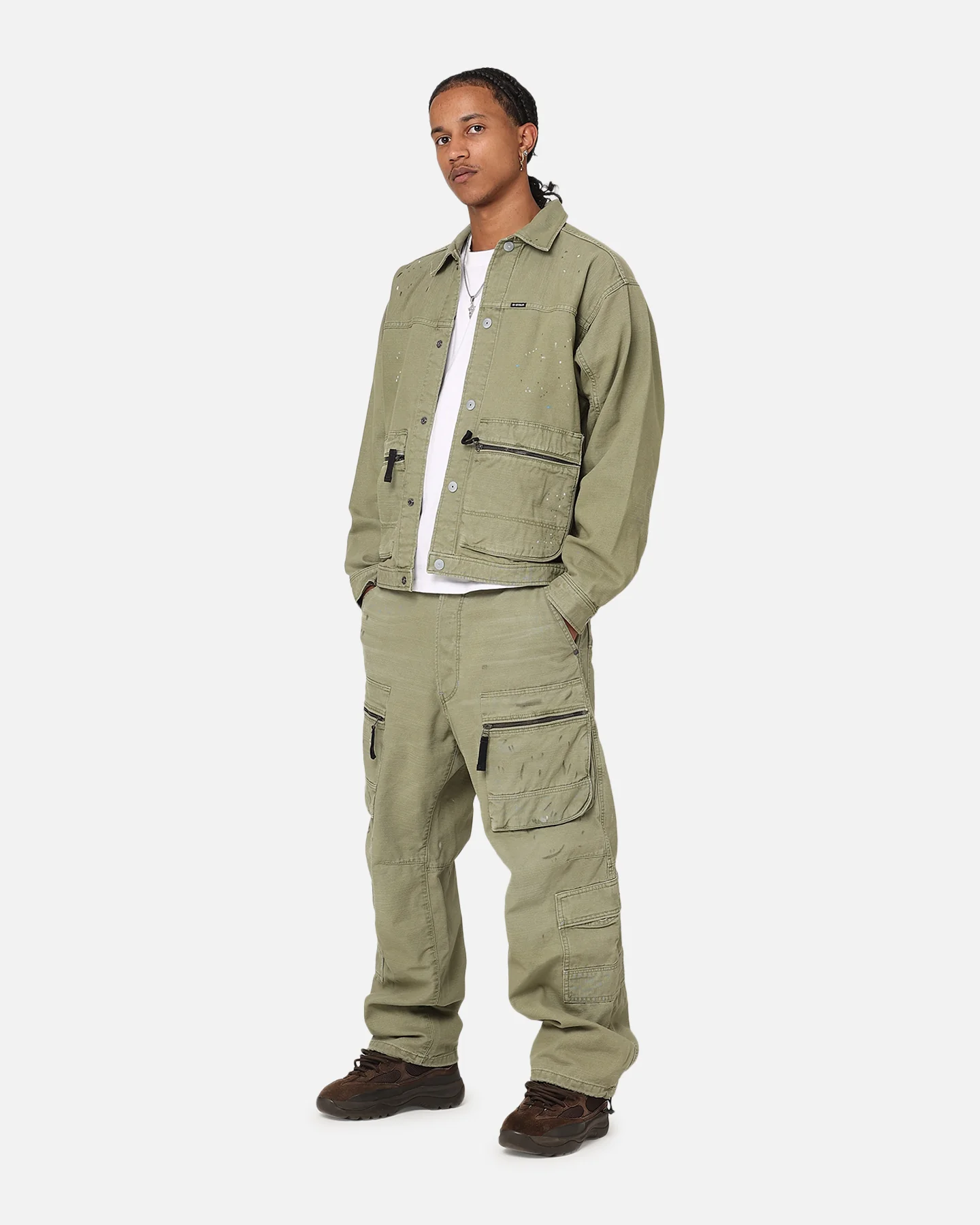 G-Star Multi Pocket Cargo Relaxed Jeans Shamrock - Image 2