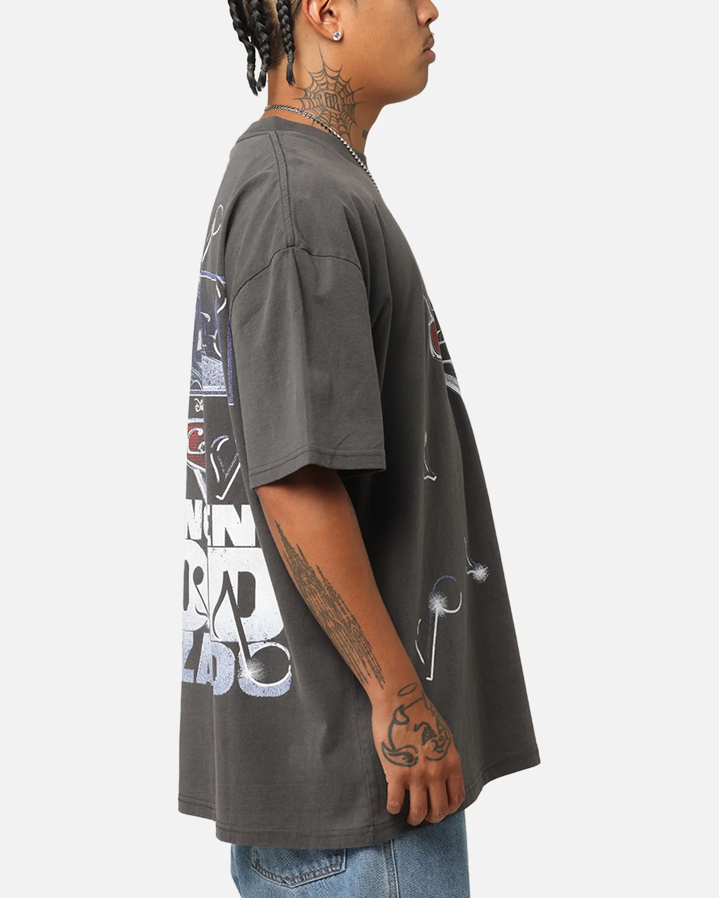 Goat Crew Disney And Pixar Cars DJ Heavy T-Shirt Black Wash - Image 5