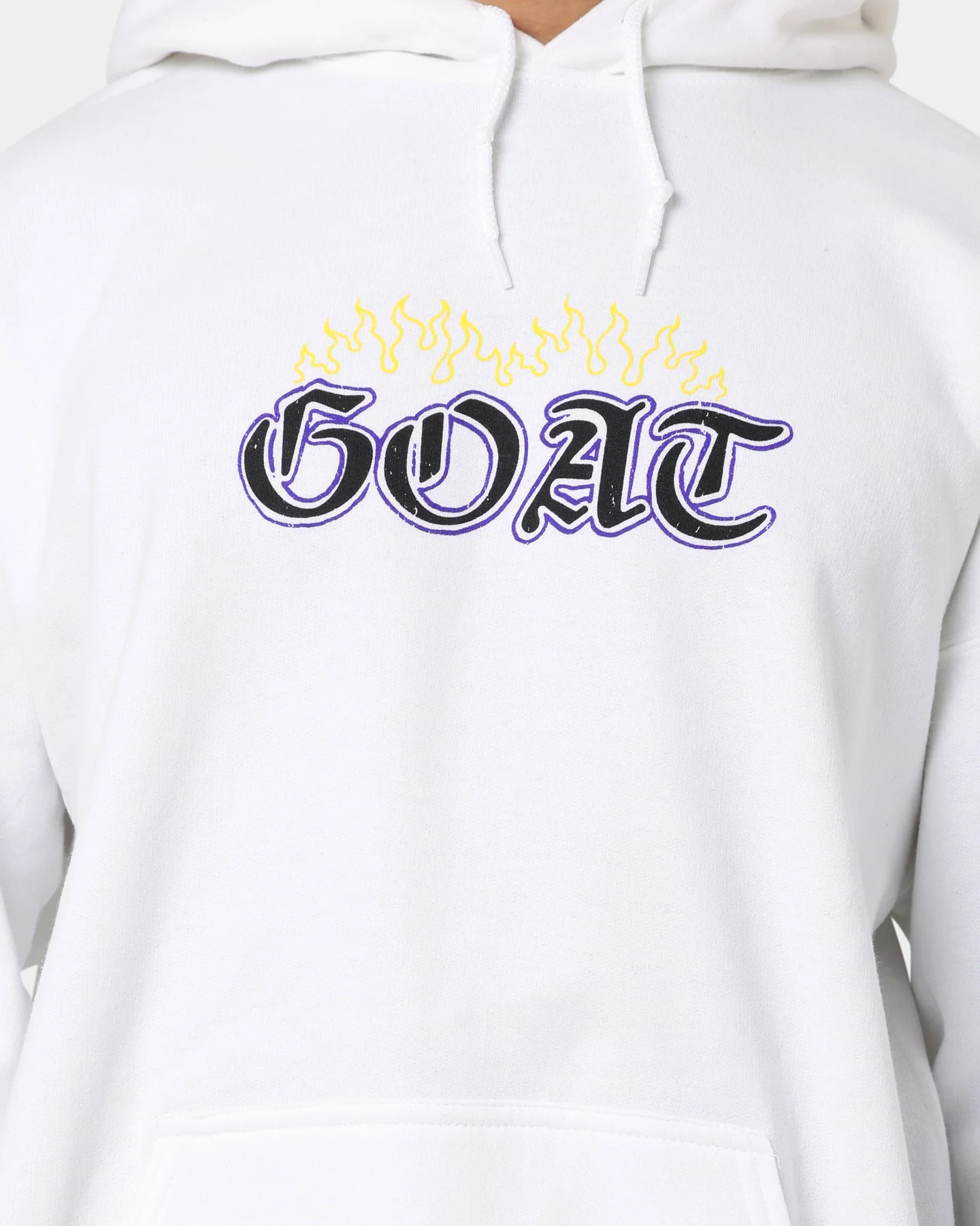 Goat Crew King Skeleton Hoodie White - Image 4