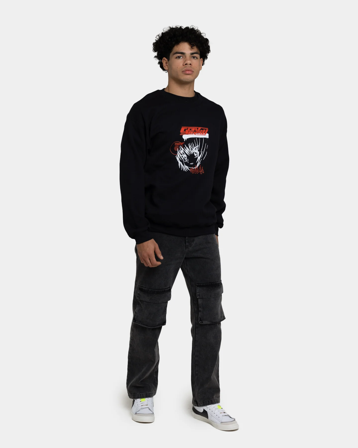 Goat Crew Sapporo Crewneck Black - Image 3