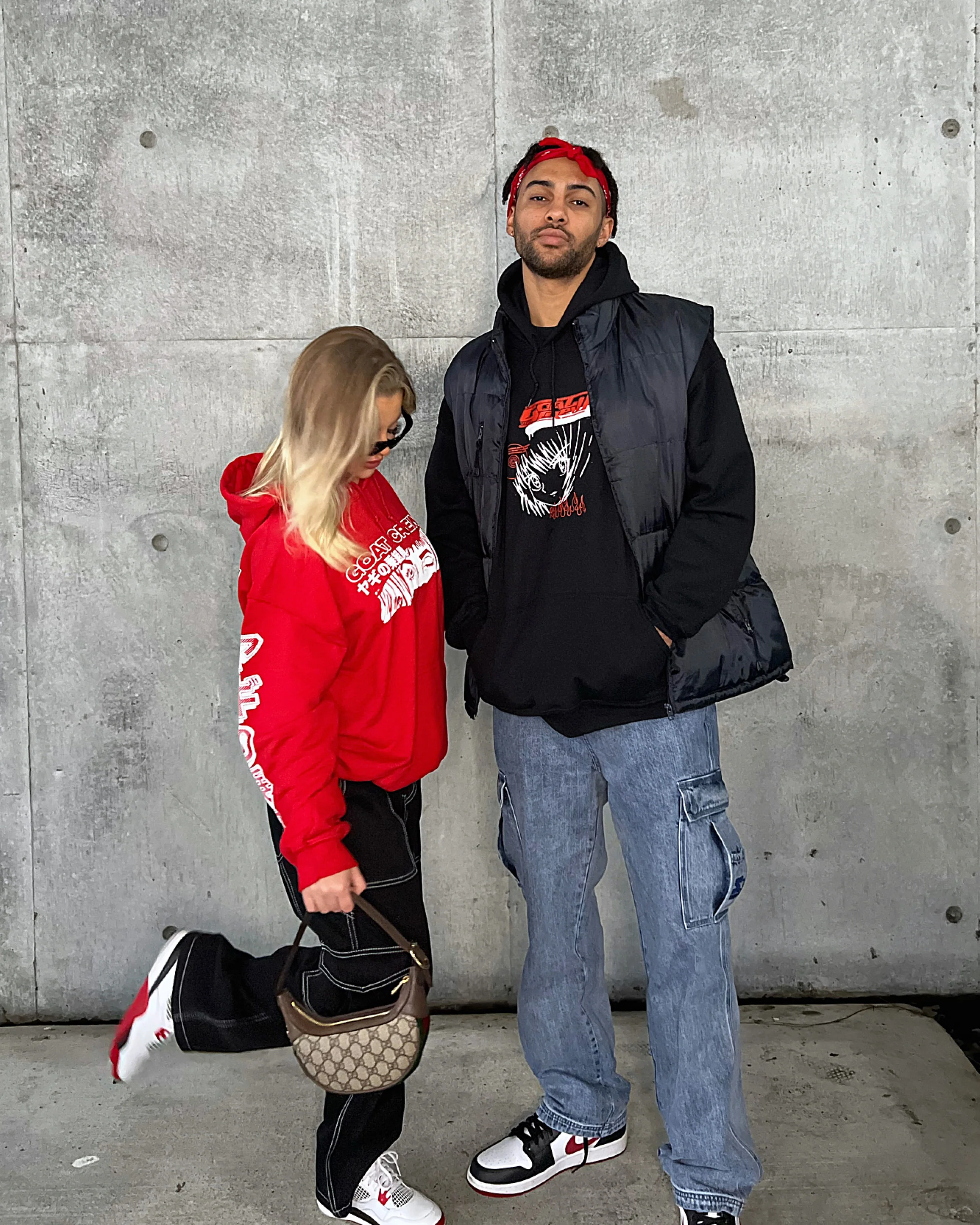 Goat Crew Sapporo Hoodie Black - Image 3