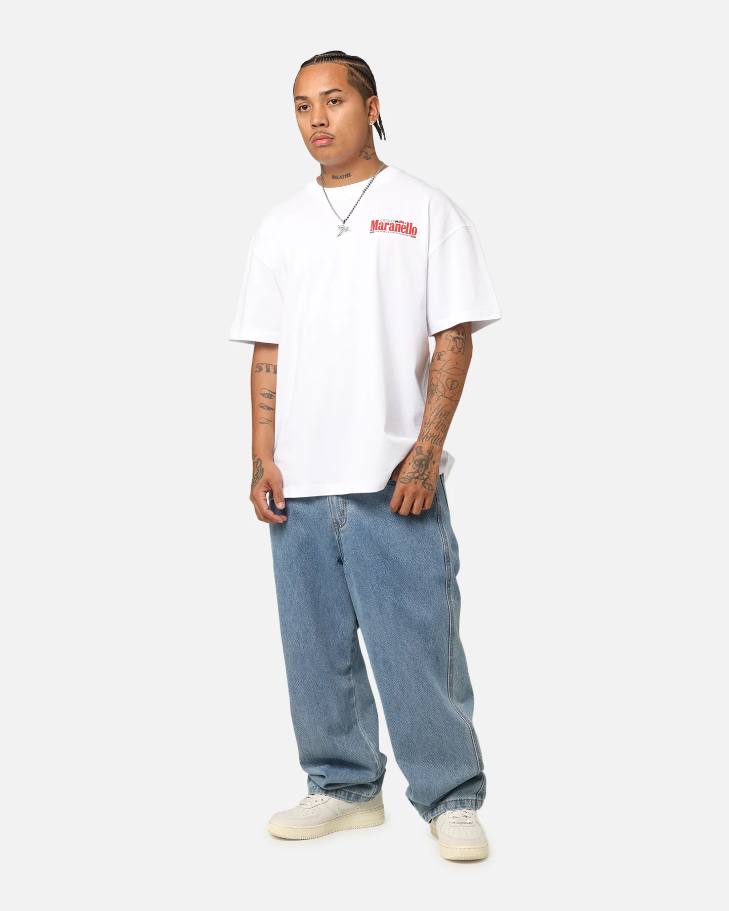 Goat Crew Marenello T-Shirt White - Image 3