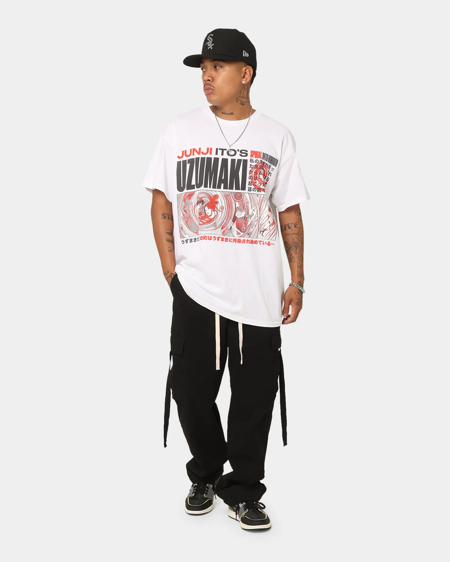 Goat Crew Uzumaki T-Shirt White - Image 9
