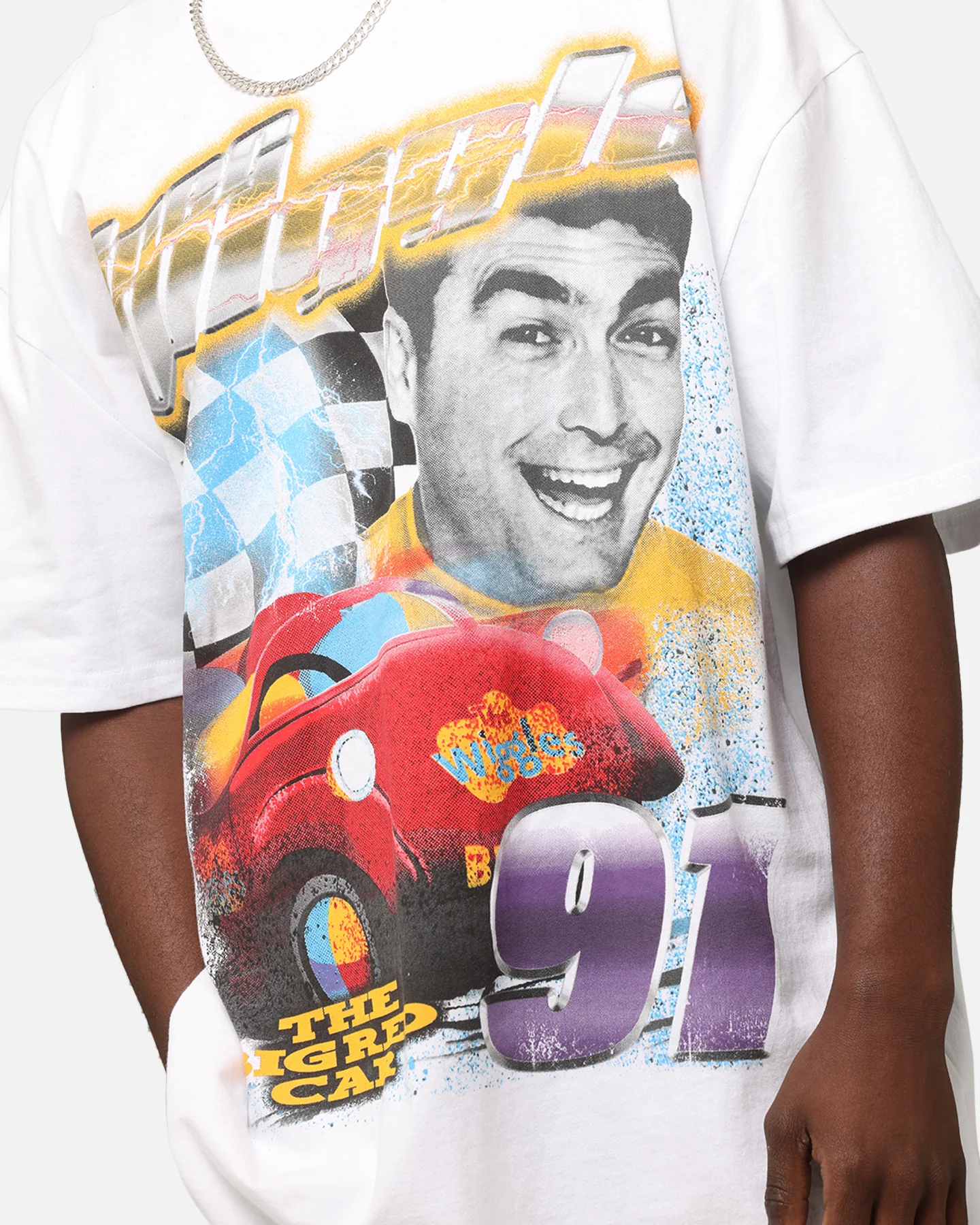 Goat Crew X The Wiggles Greg Wiggle Heavy T-Shirt White - Image 6