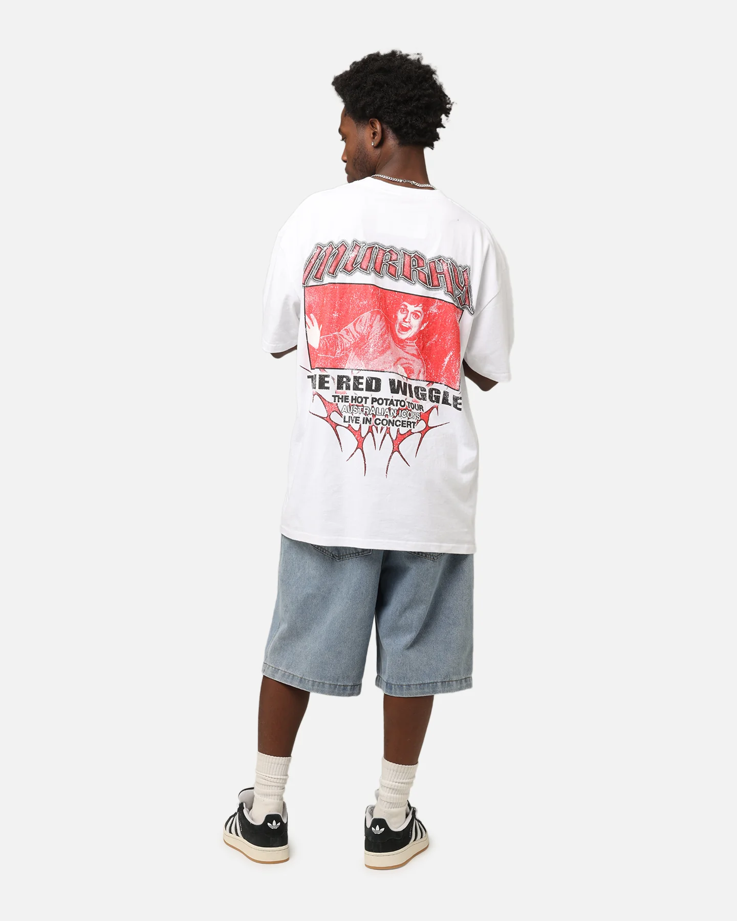 Goat Crew X The Wiggles Red Wiggle Heavy T-Shirt White - Image 4