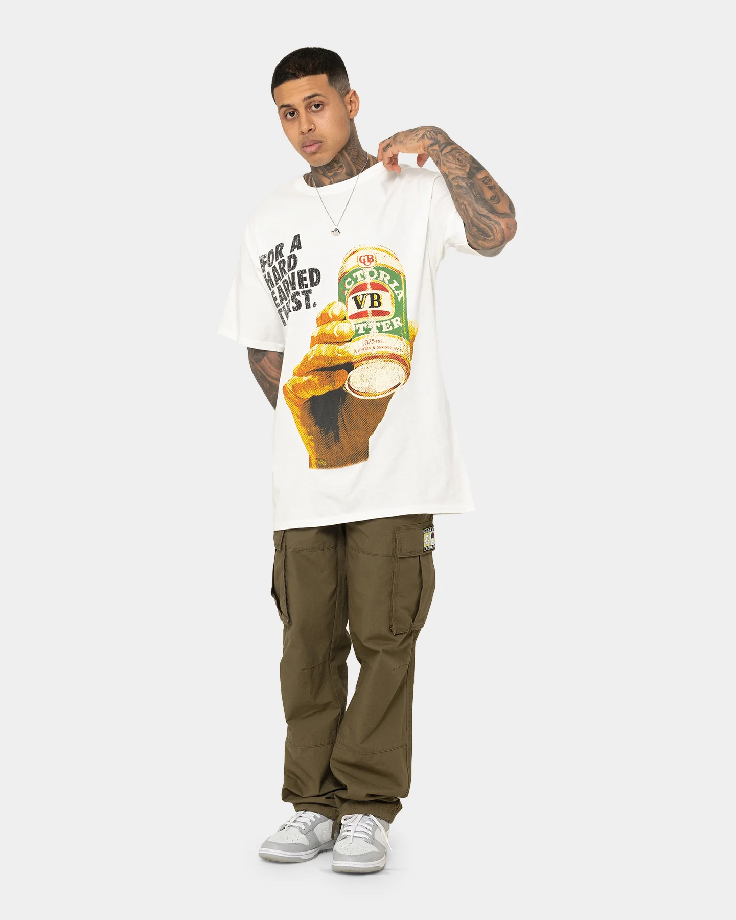 Goat Crew X VB Cheers T-Shirt White - Image 2