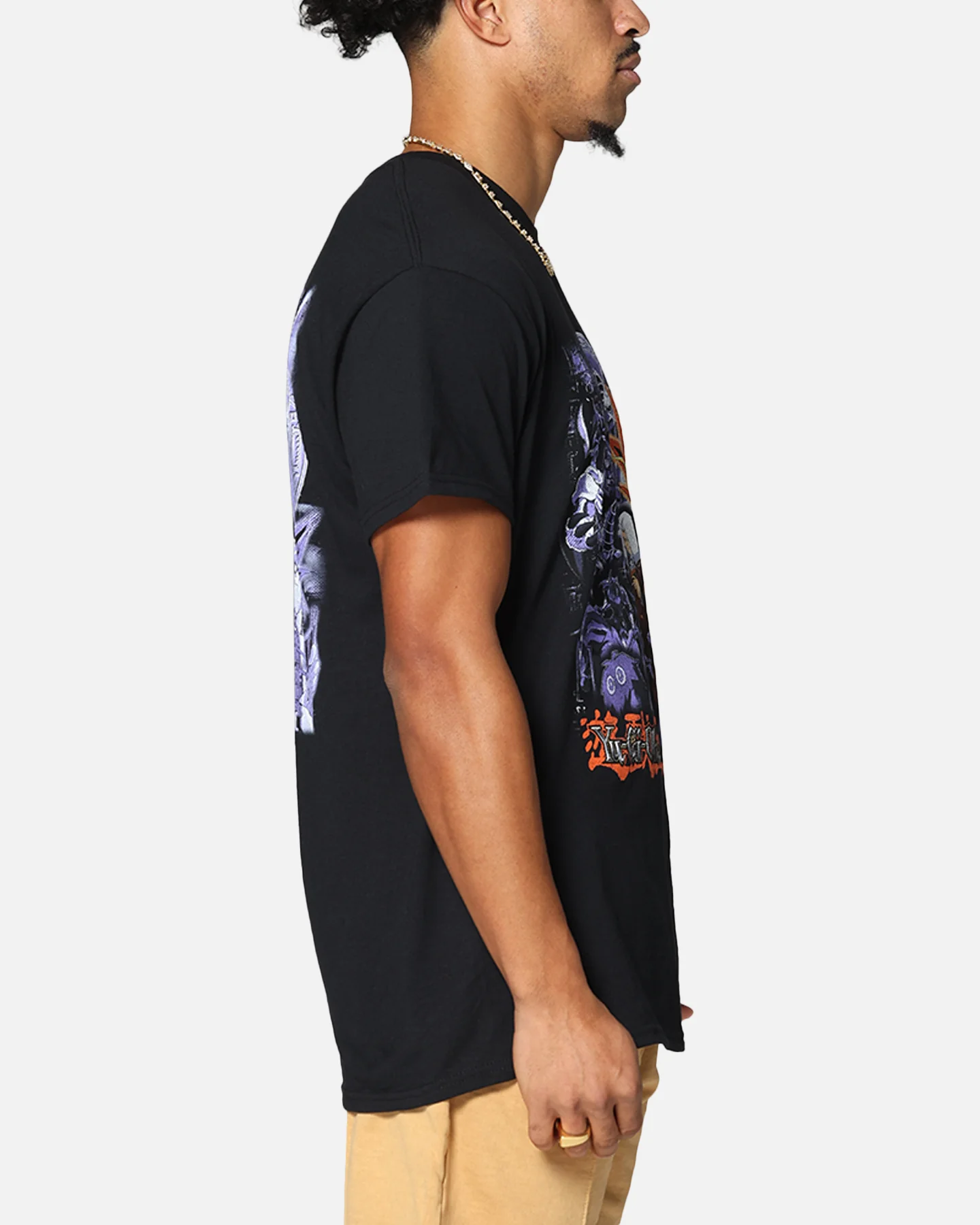 Goat Crew X Yu-Gi-Oh! Yami Yugi T-Shirt Black - Image 5
