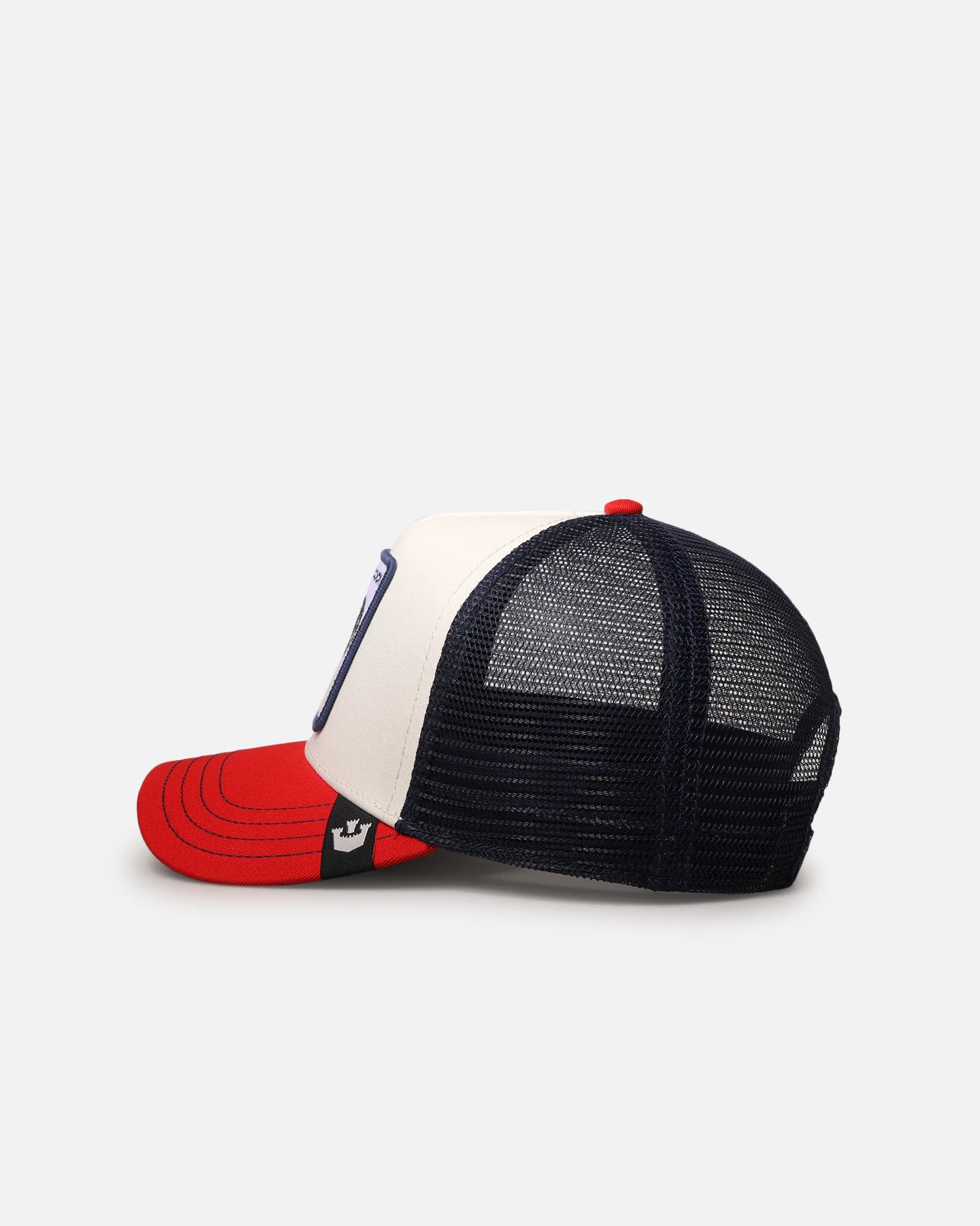 Goorin Bros Team Rooster Trucker Snapback White/Red - Image 4