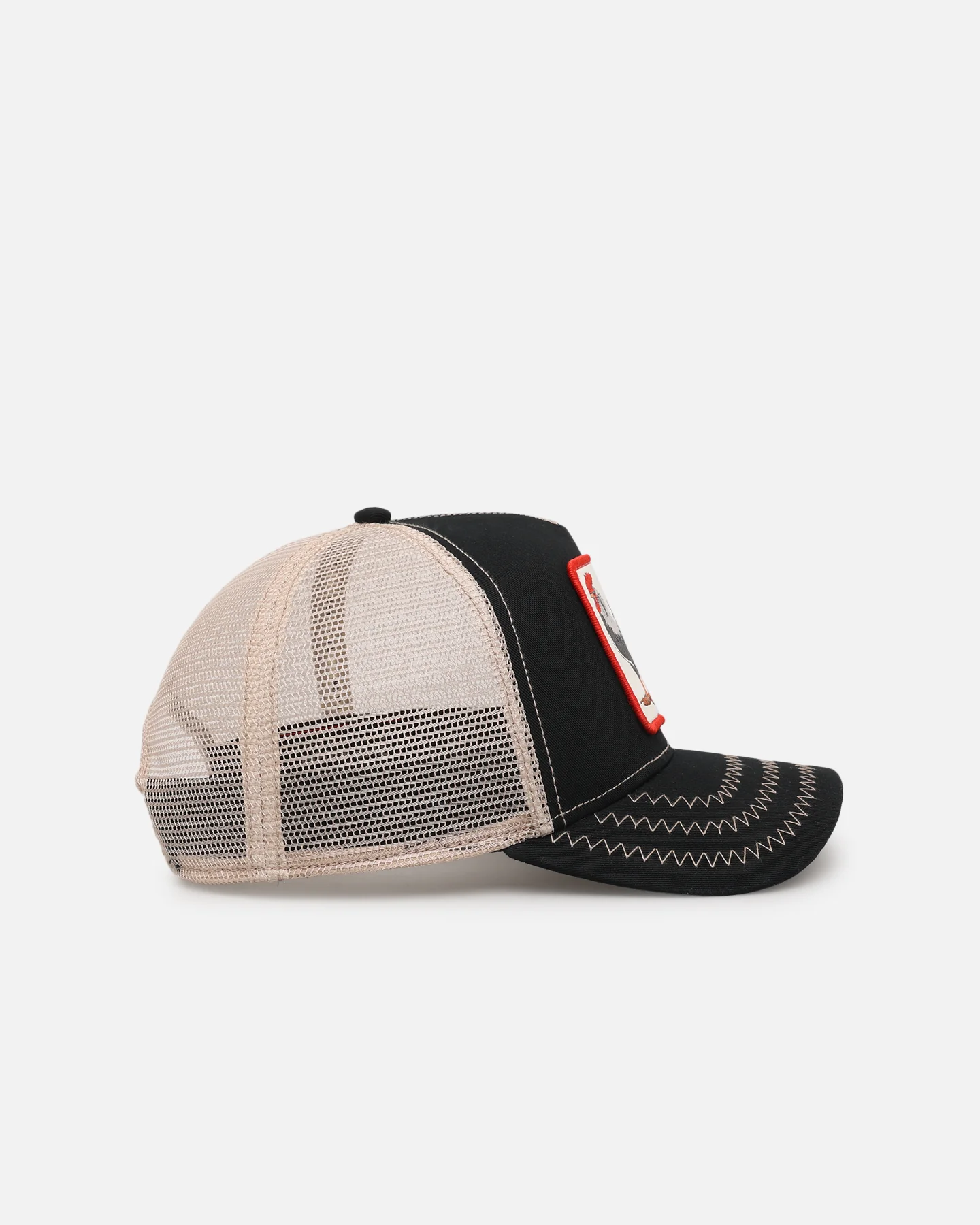 Goorin Bros The Cock Trucker Snapback Black - Image 3