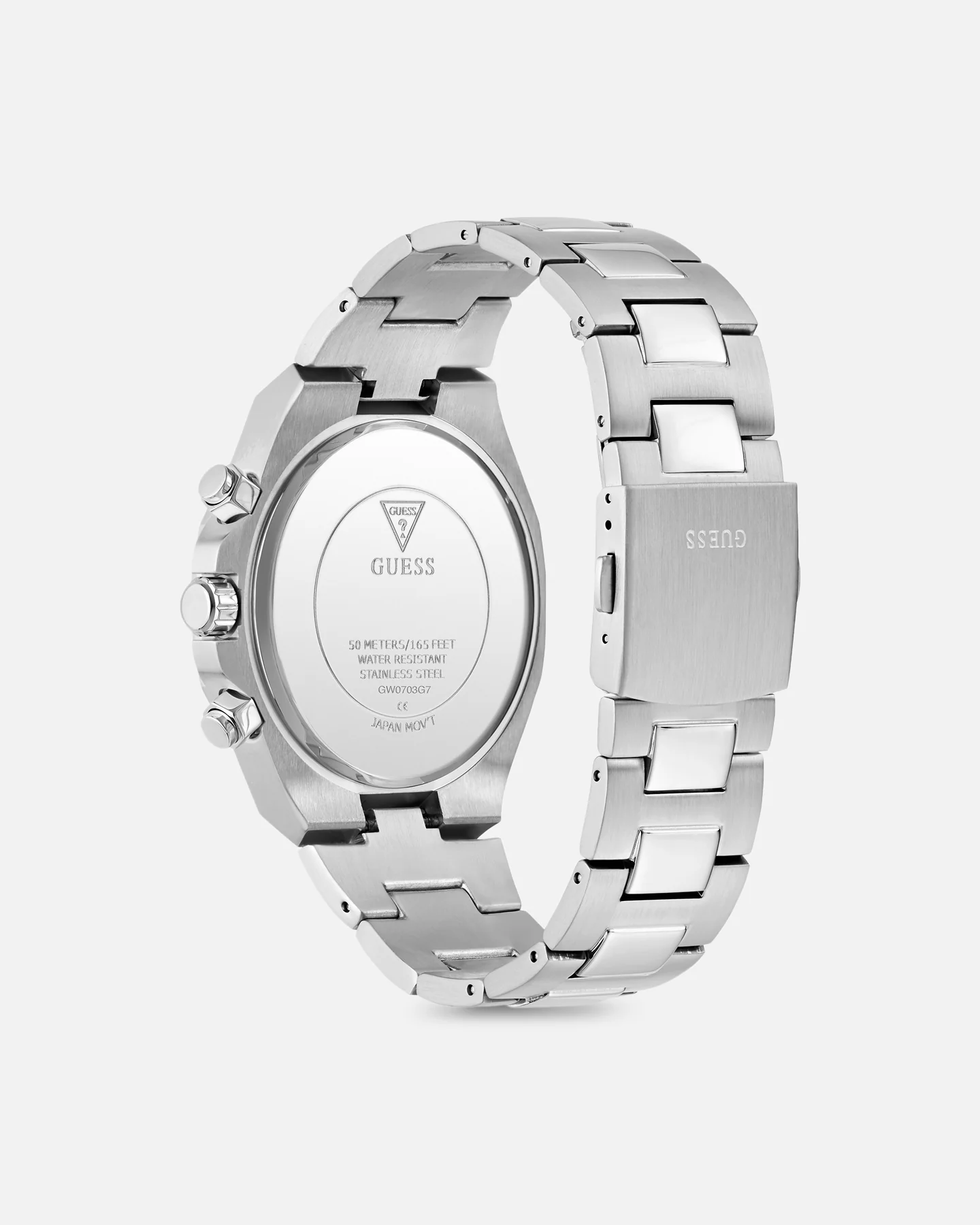 Guess Mainline Equity Watch Silver/Red - Image 4