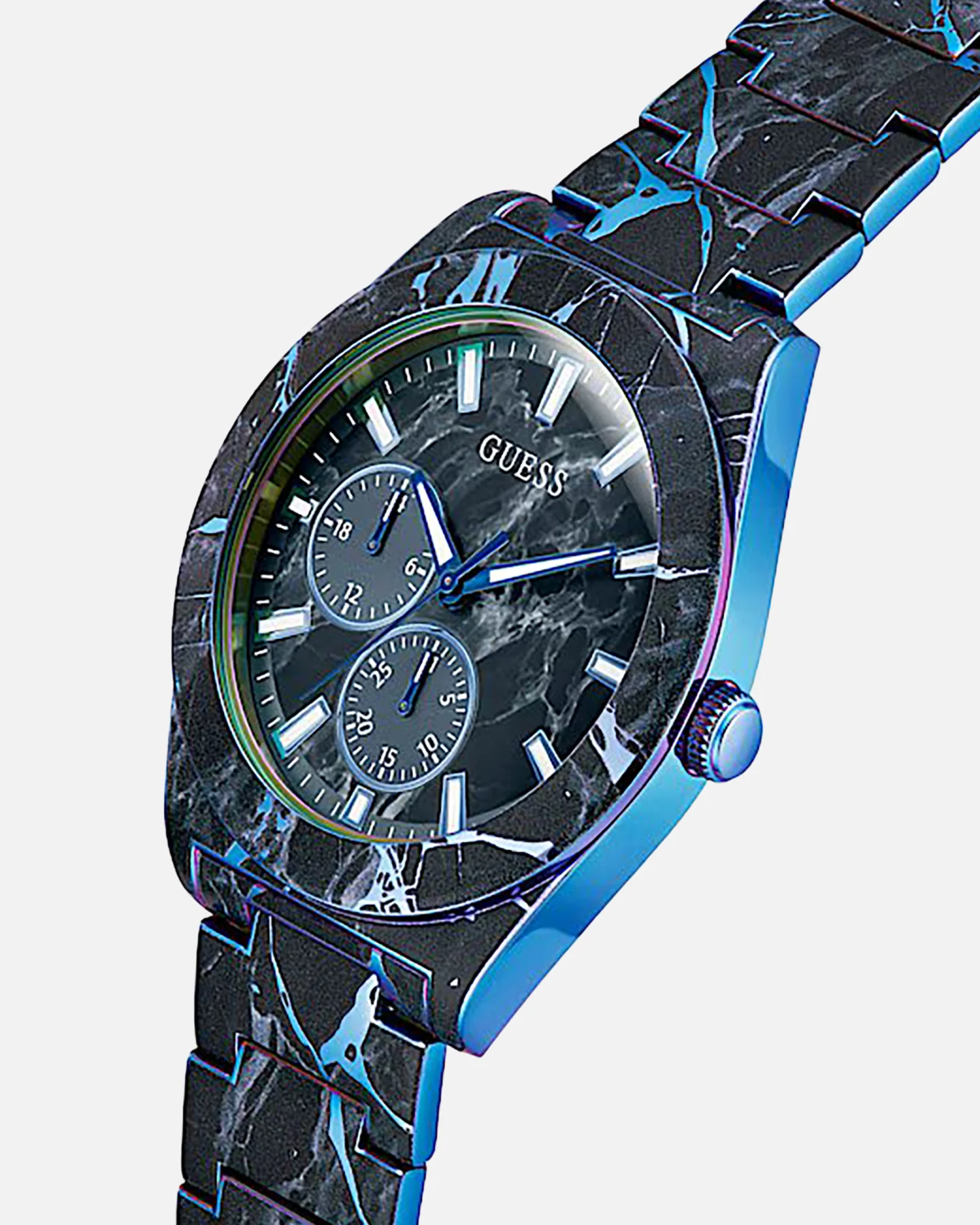 Guess Mainline Flash Blue Bracelet Watch Blue - Image 2