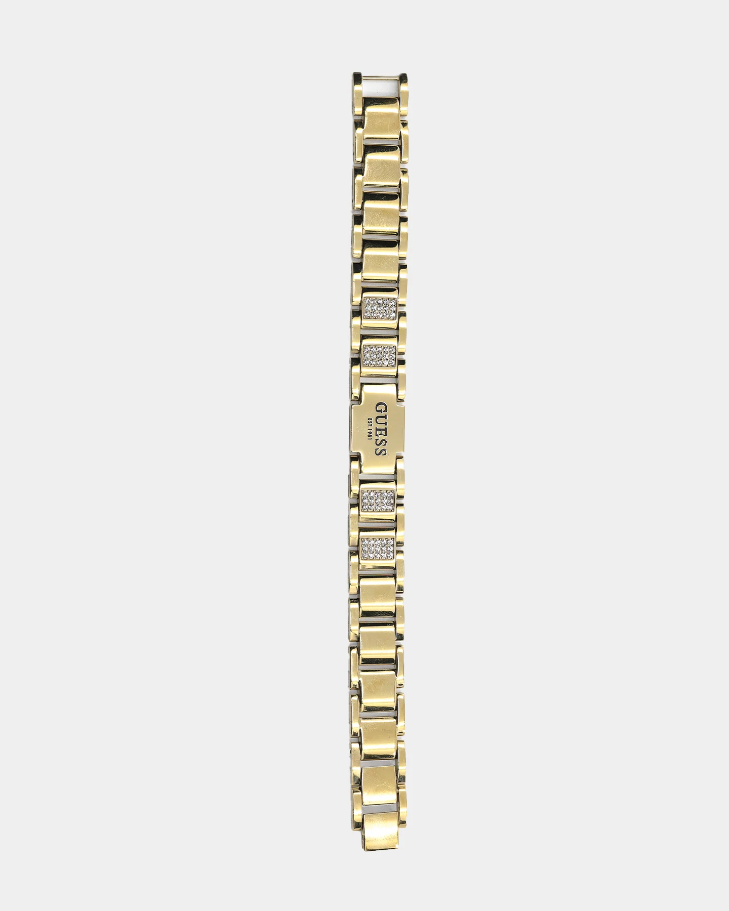 Guess Mainline 15mm Frontier Crystal Bracelet Gold - Image 6