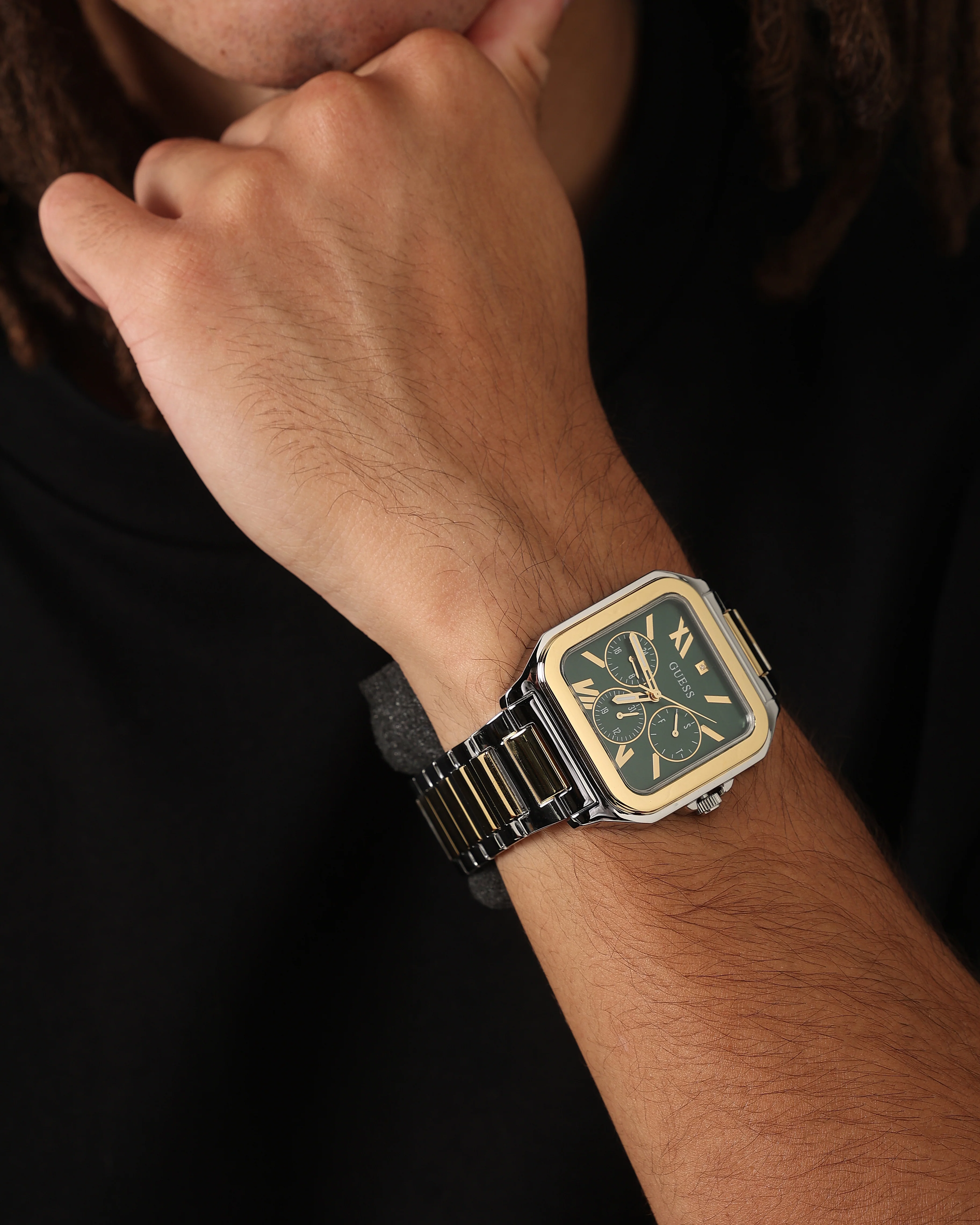Guess Mainline Integrity Watch Gold - Image 3