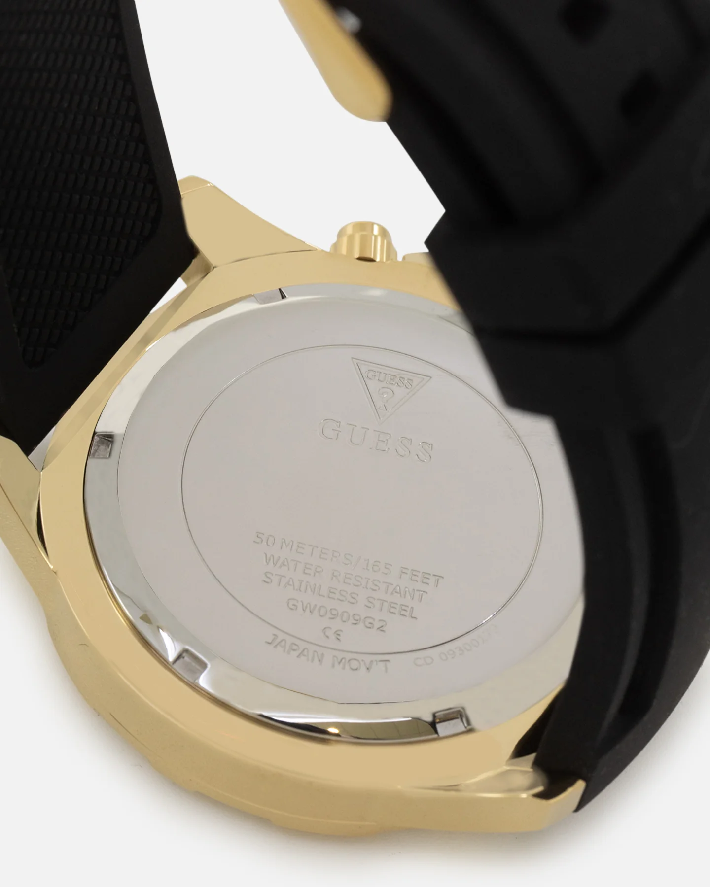 Guess Mainline Majestic Crystal Watch Gold/Green - Image 8