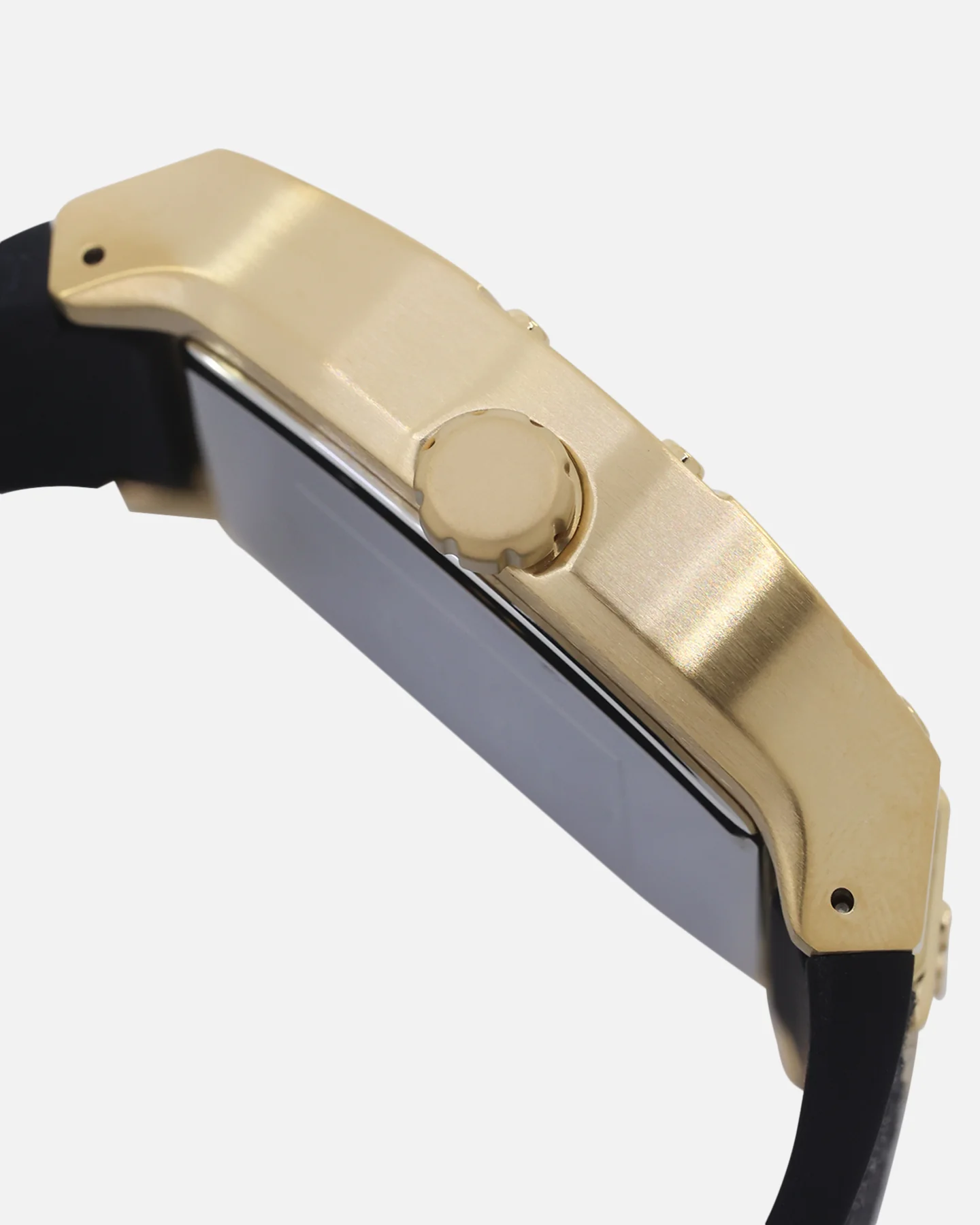 Guess Mainline Phoenix Gold Denim '40th Anniversary' Watch Black Denim - Image 4