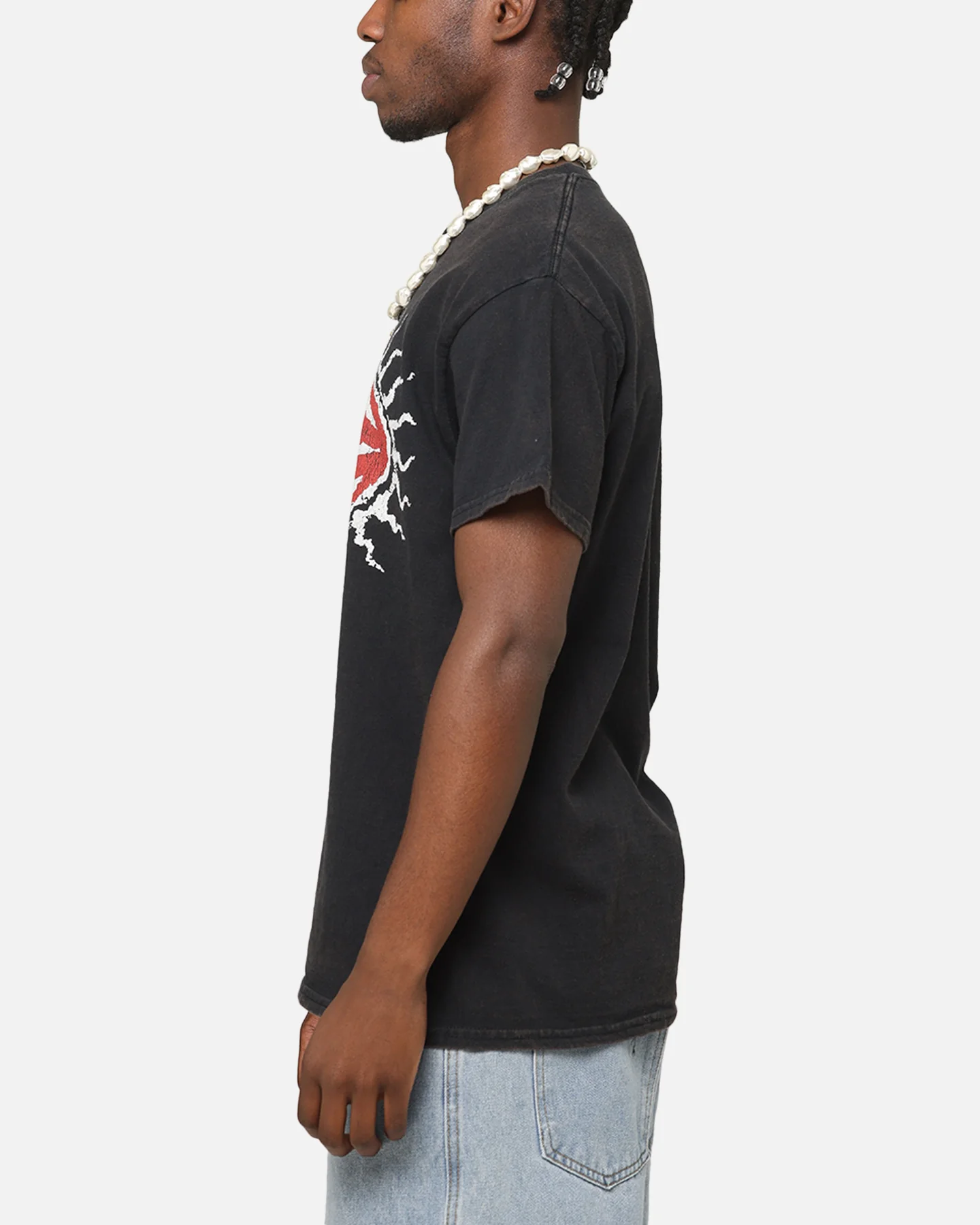 Hole Hole Vintage T-Shirt Black Vintage - Image 5