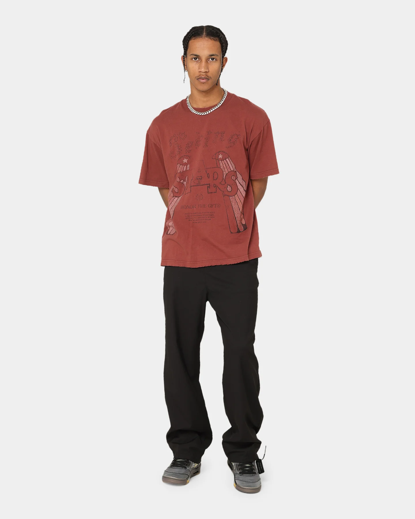 Honor The Gift Seeing Stars T-Shirt Hickory - Image 2