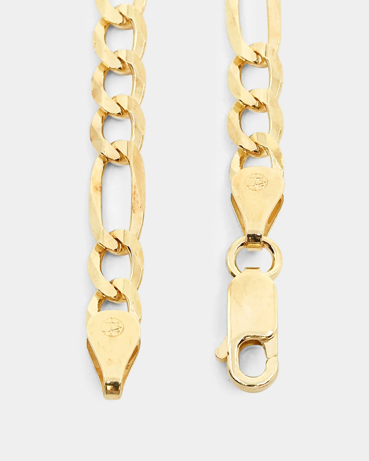 House Of Auric 4.8mm Figaro Chain 18K Gold Vermeil - Image 11