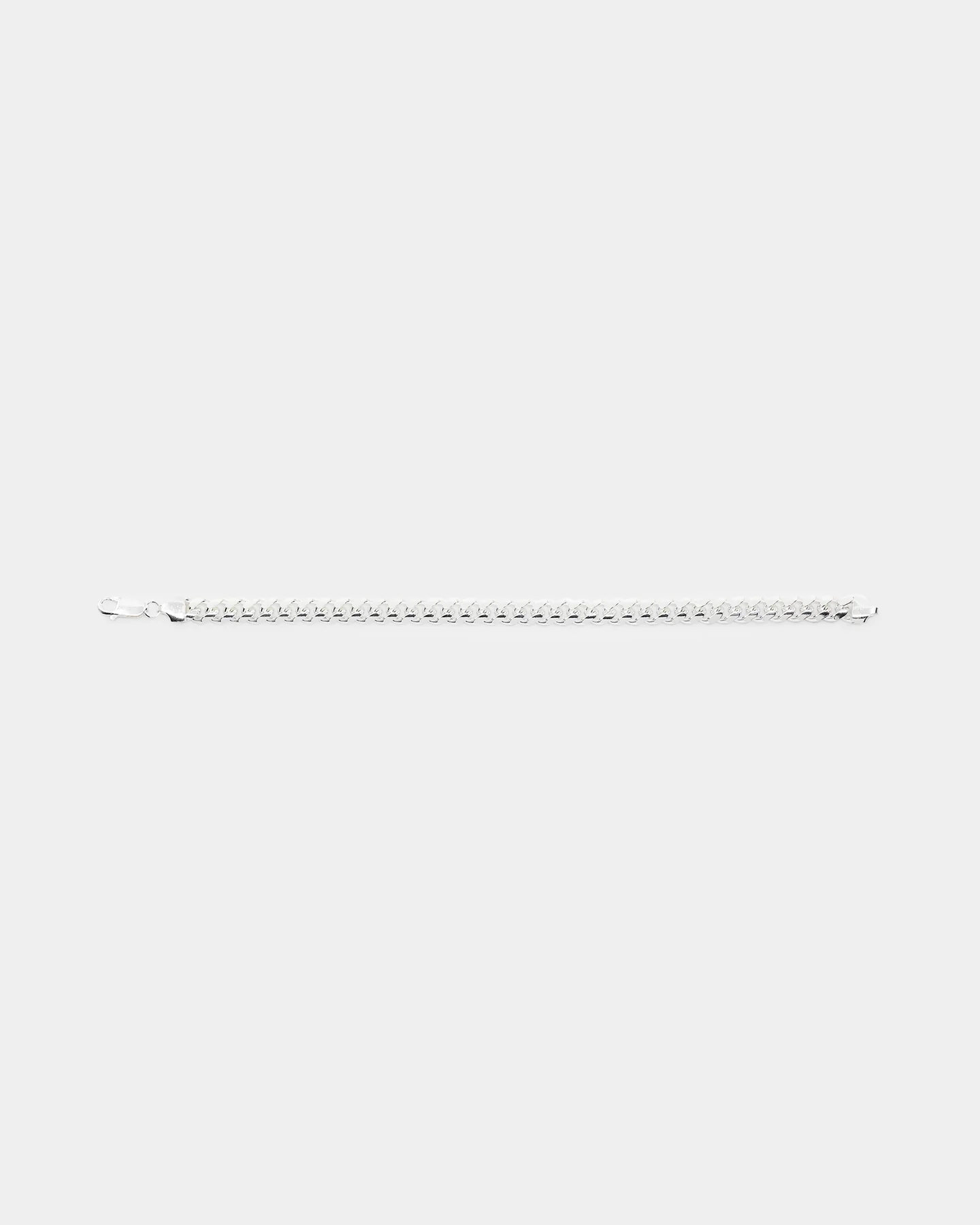 House Of Auric 7mm Cuban Bracelet Sterling Silver - Image 5