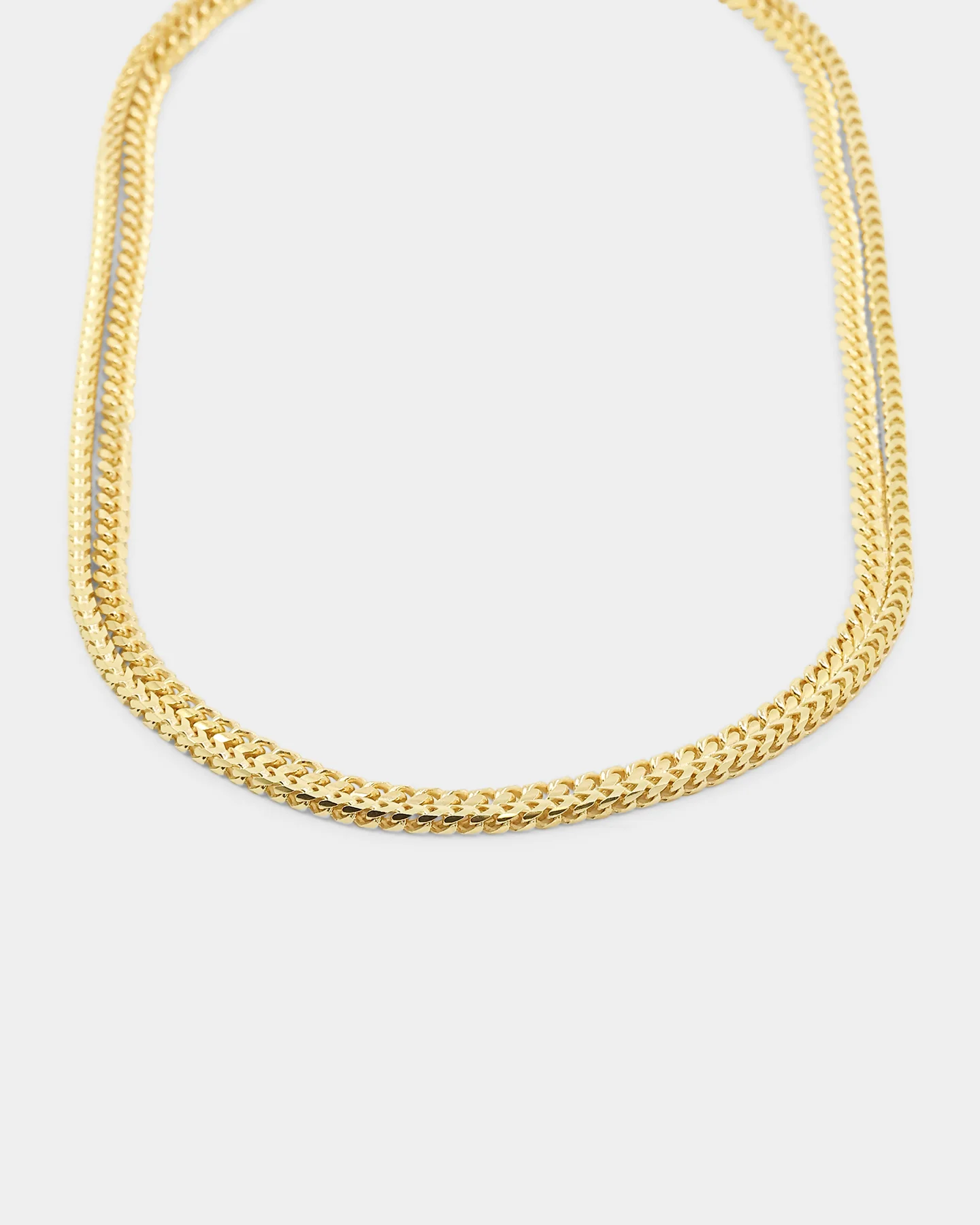 House Of Auric Cuban & Franco Stack 18K Gold Vermeil - Image 8