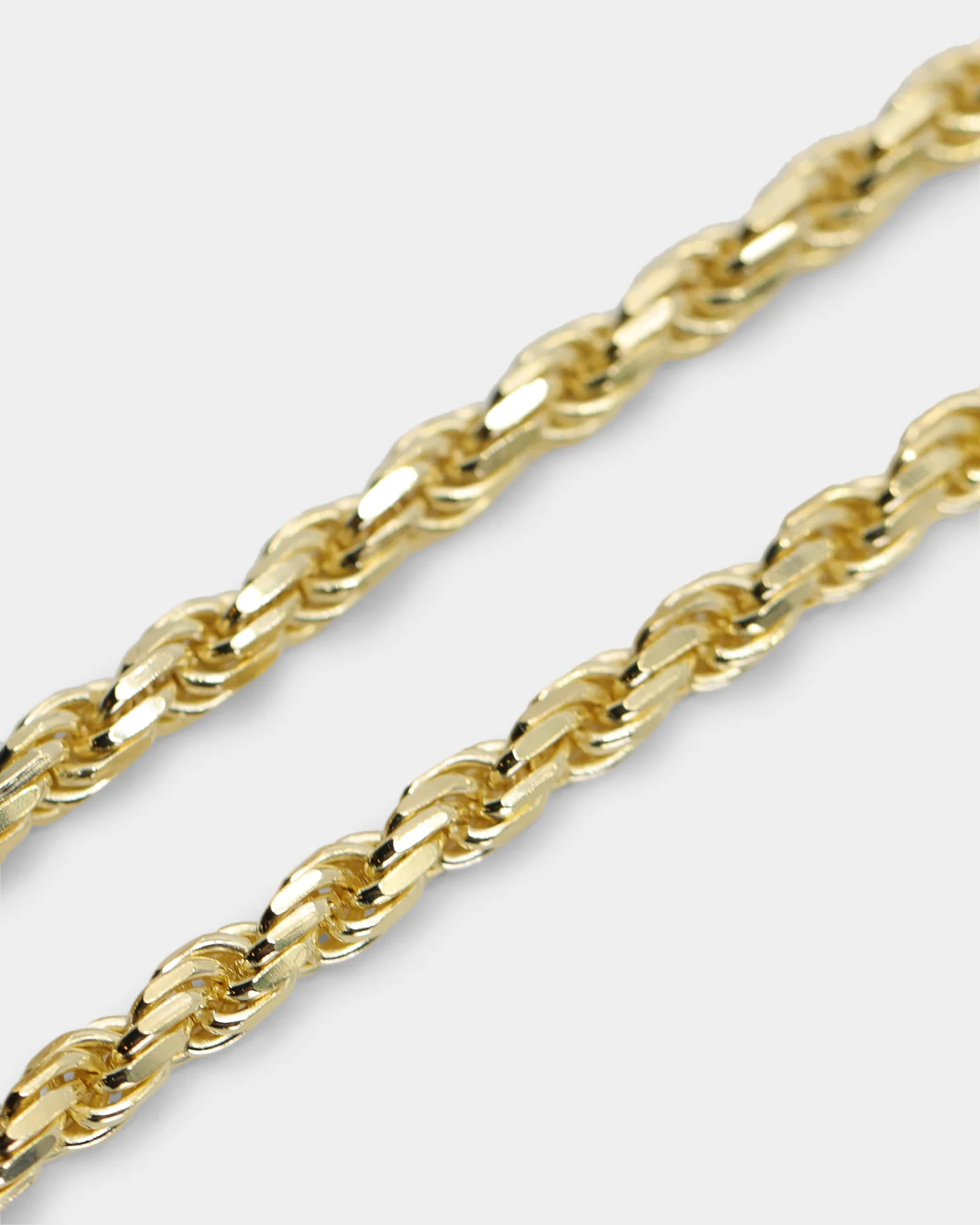 House Of Auric Rope 4mm 24" Chain 18k Gold Vermeil - Image 6