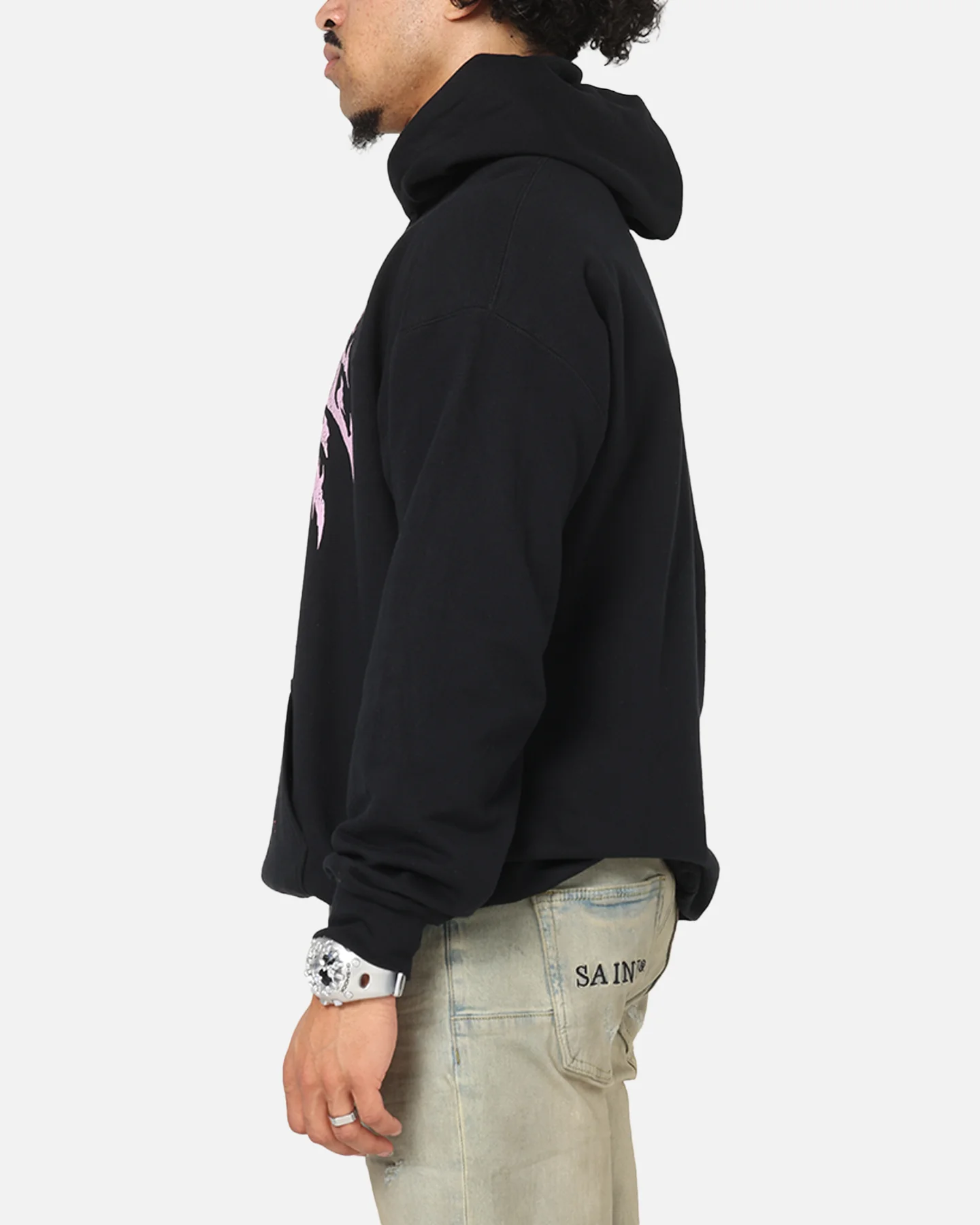 Ice Nine Kills Cat Tombstone Hoodie Black - Image 5
