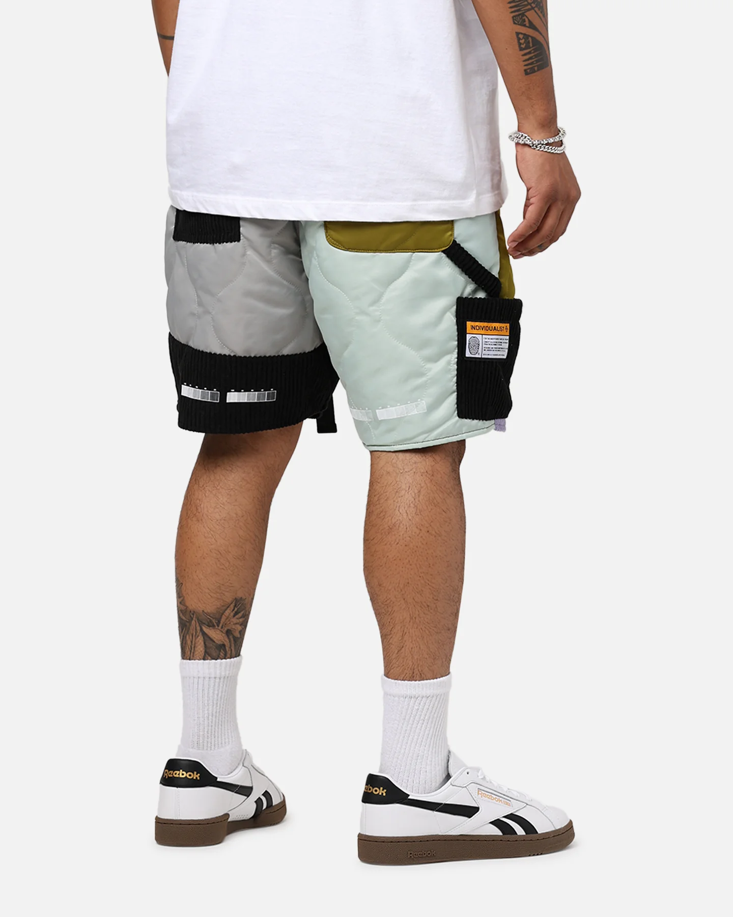 Individualist Lab Fabric Block Shorts Multi - Image 3