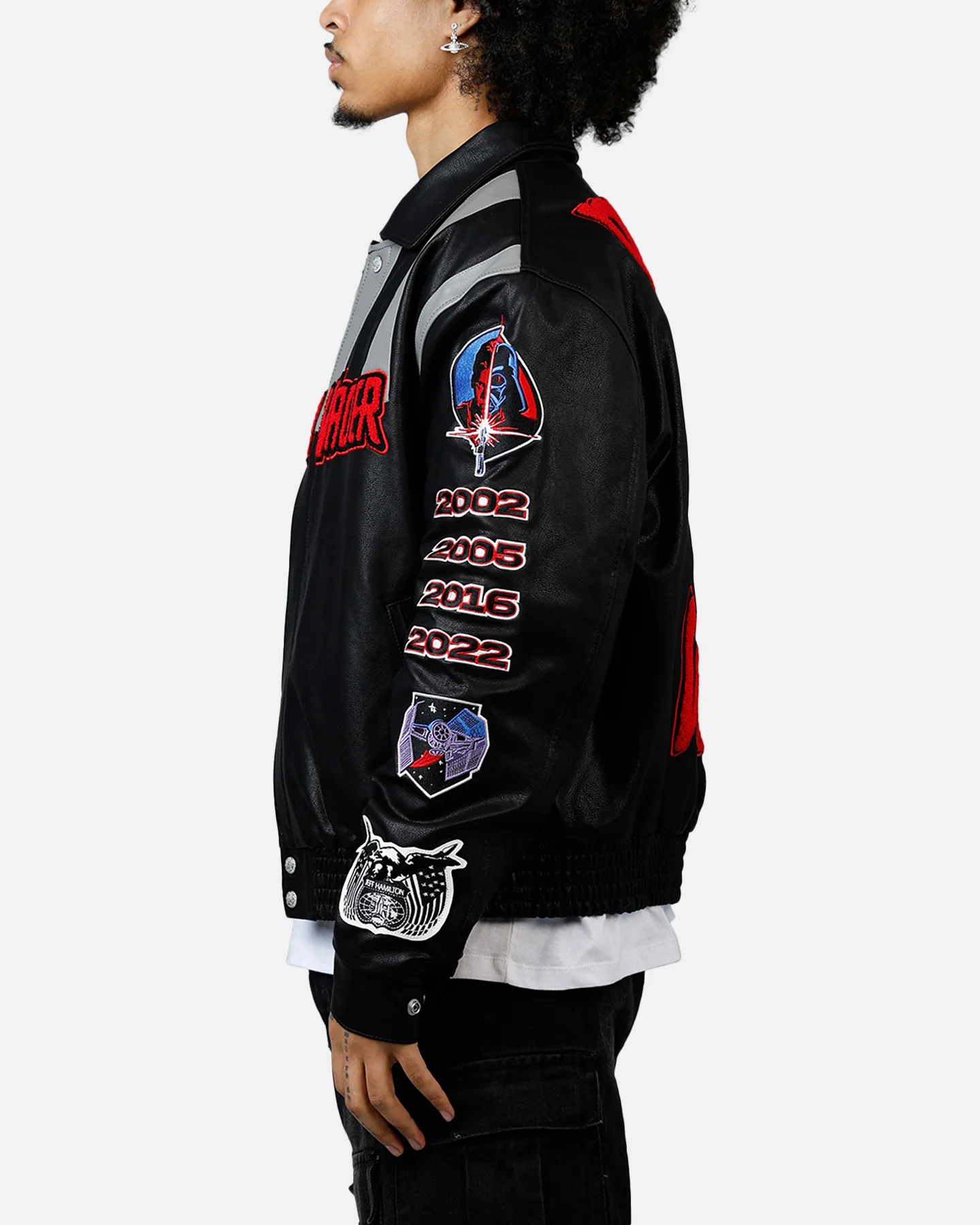 Jeff Hamilton X Star Wars Darth Vader Jacket Black - Image 4