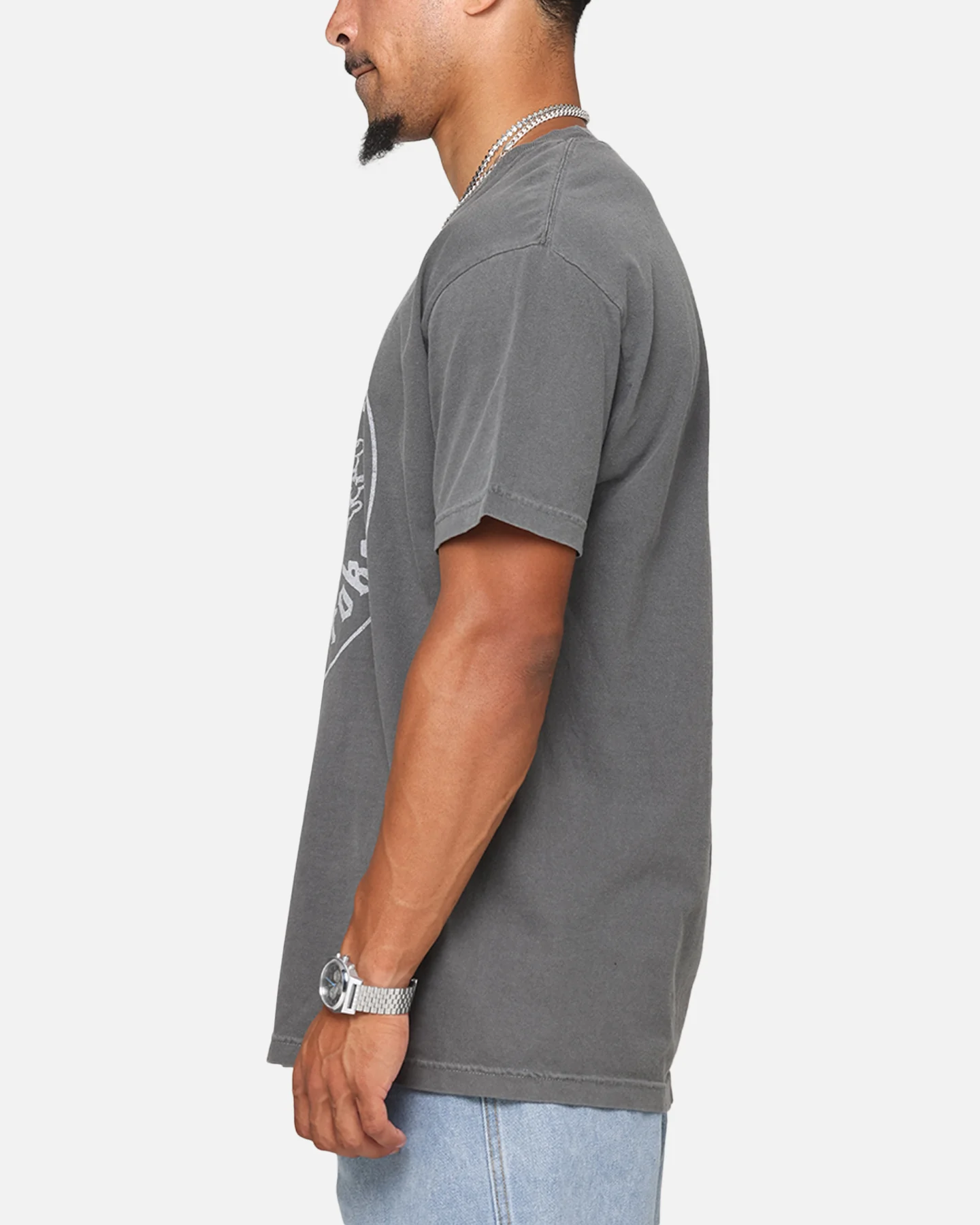 Jelly Roll Beautifully Broken Badge T-Shirt Faded Black - Image 5