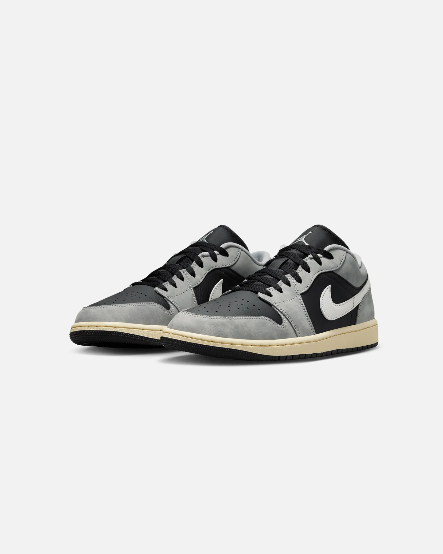 Jordan Air Jordan 1 Low SE "Smoke Grey" Lt Smoke Grey/Black-Sail - Image 2
