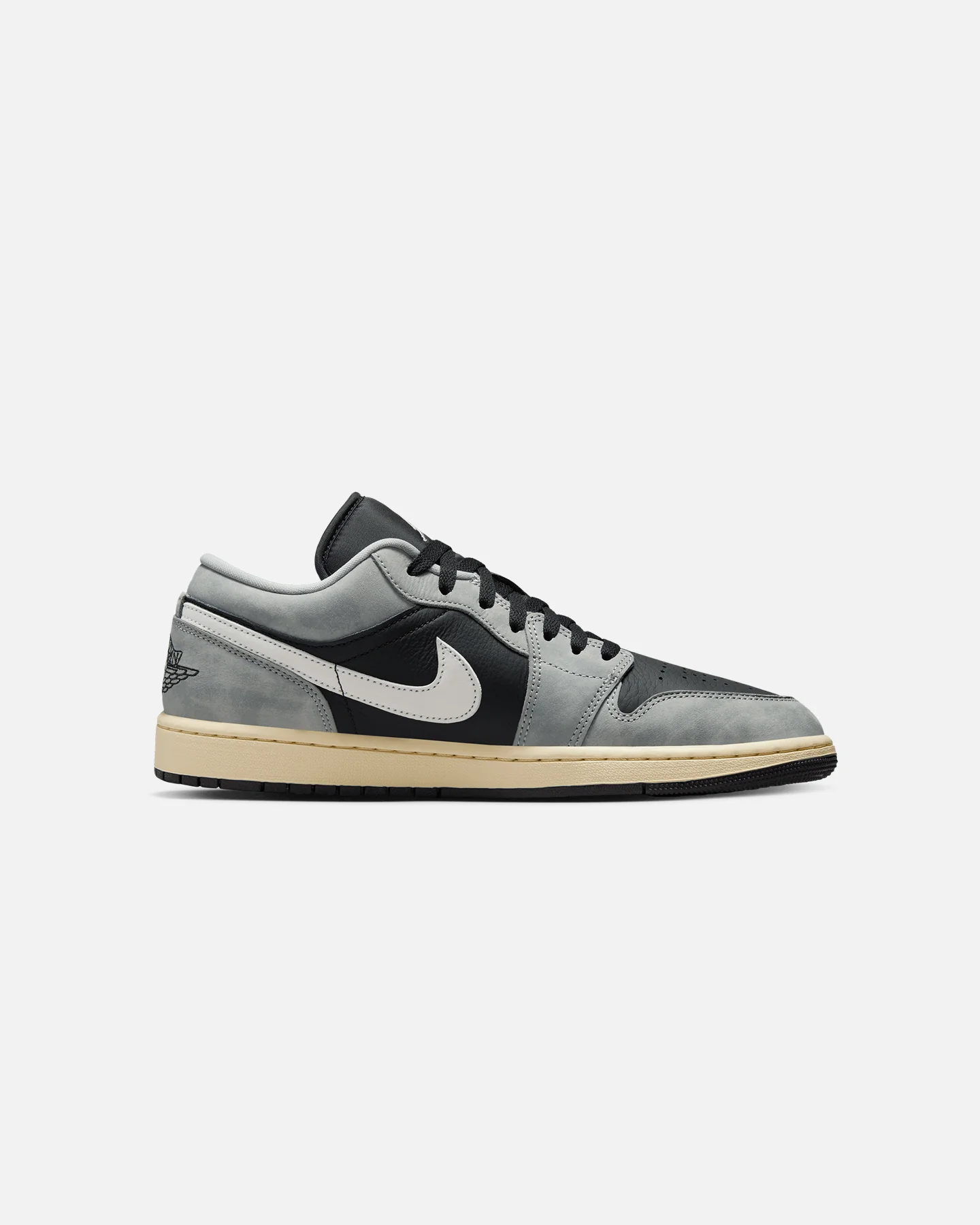 Jordan Air Jordan 1 Low SE "Smoke Grey" Lt Smoke Grey/Black-Sail - Image 4