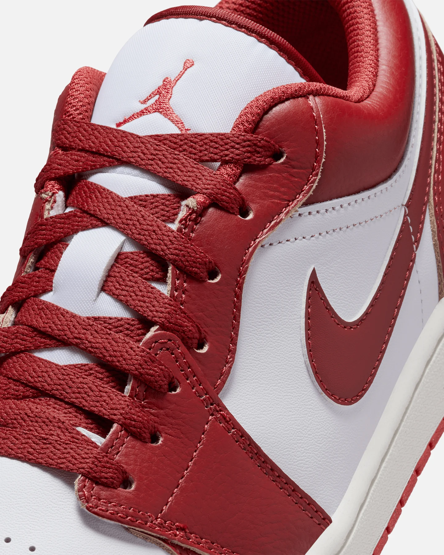 Jordan Air Jordan 1 Low SE White/Dune Red - Image 6