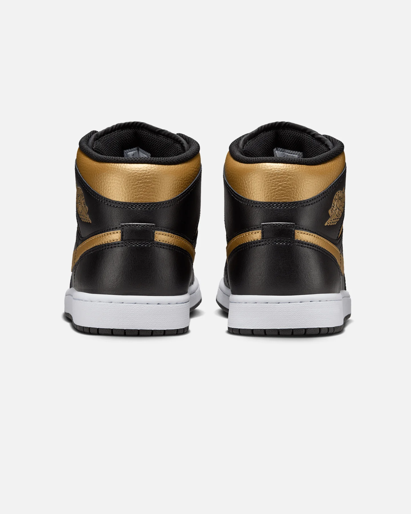 Jordan Air Jordan 1 Mid "Metallic Gold" Black/Metallic - Image 3