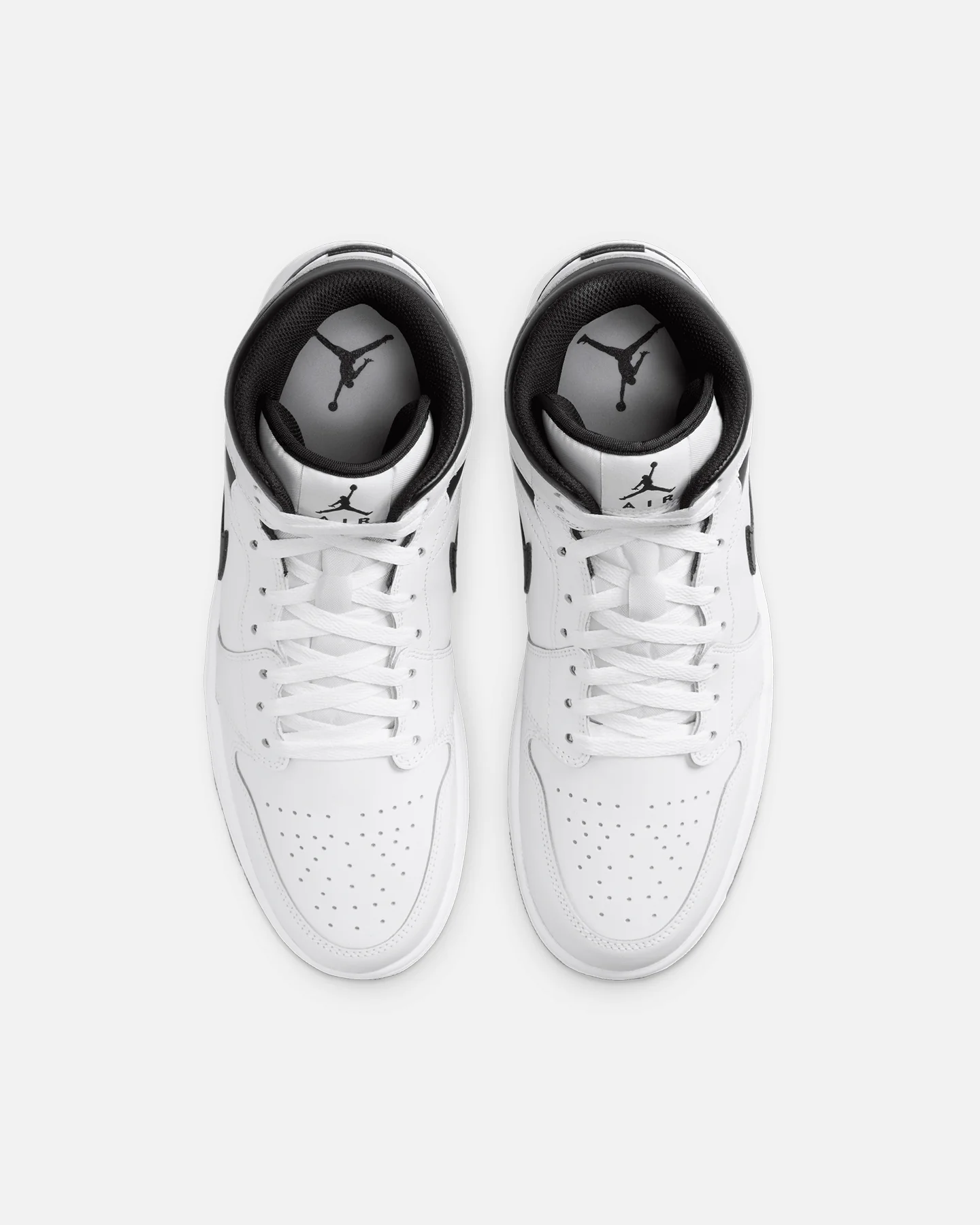Jordan Air Jordan 1 Mid White/Black - Image 7