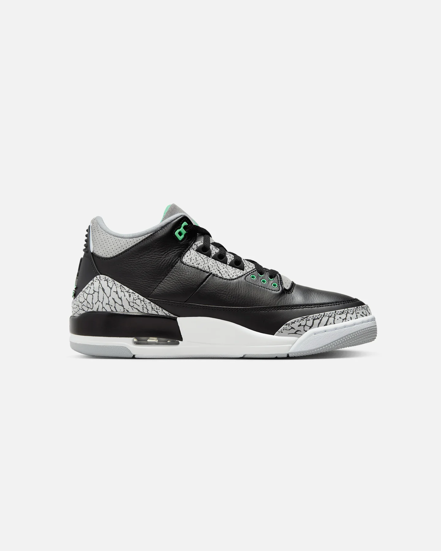 Jordan Air Jordan 3 Retro "Green Glow" Black/Green Glow - Image 4
