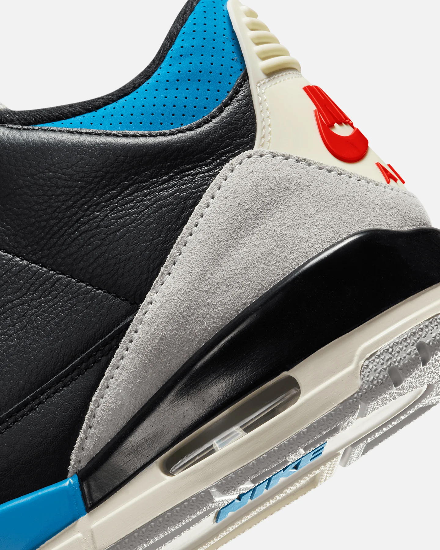 Jordan Air Jordan 3 Retro "Rare Air" Black/Chile Red-Neutral Grey - Image 8