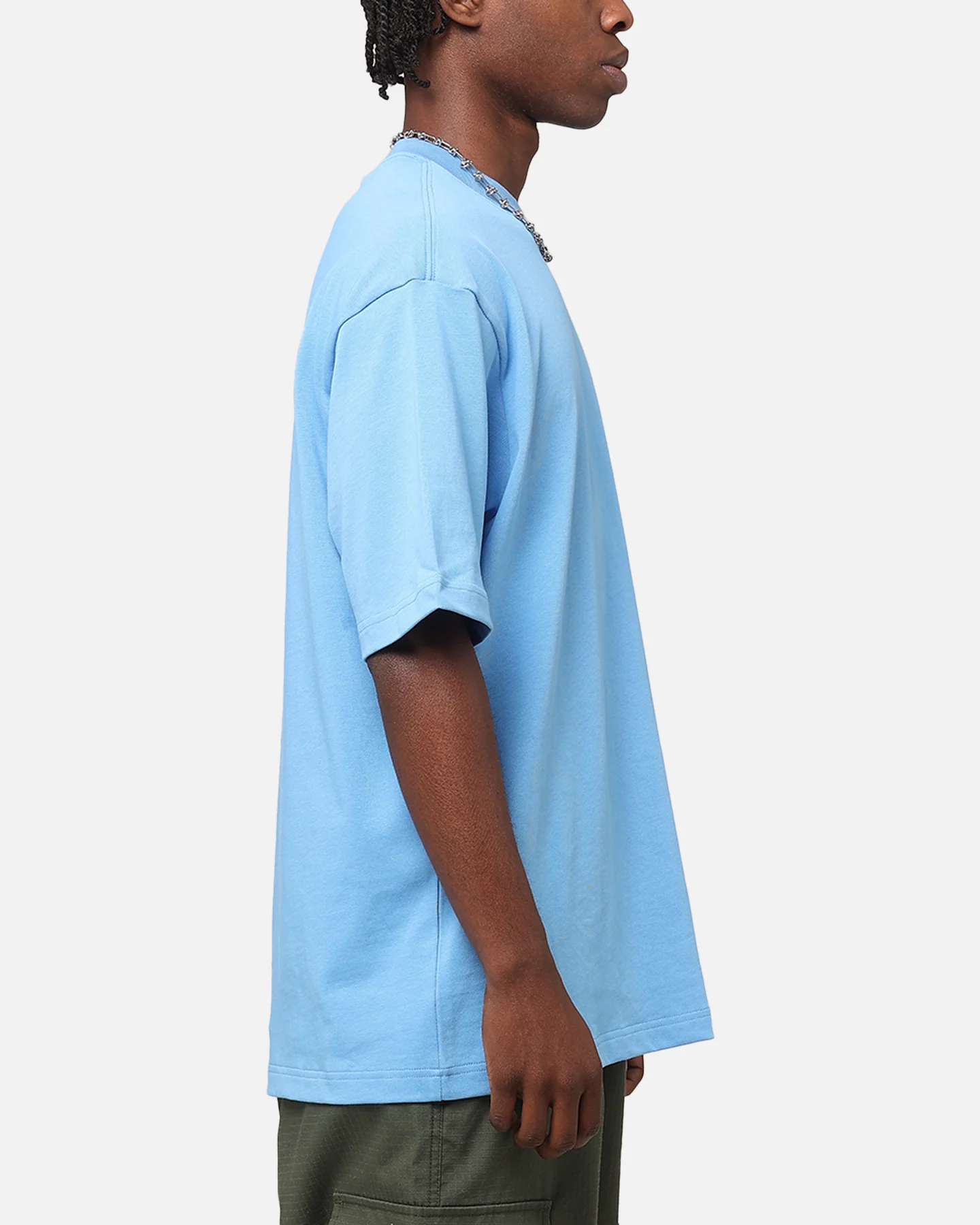 Jordan Brand Sneaker Patch Crewneck T-Shirt Legend Blue - Image 9