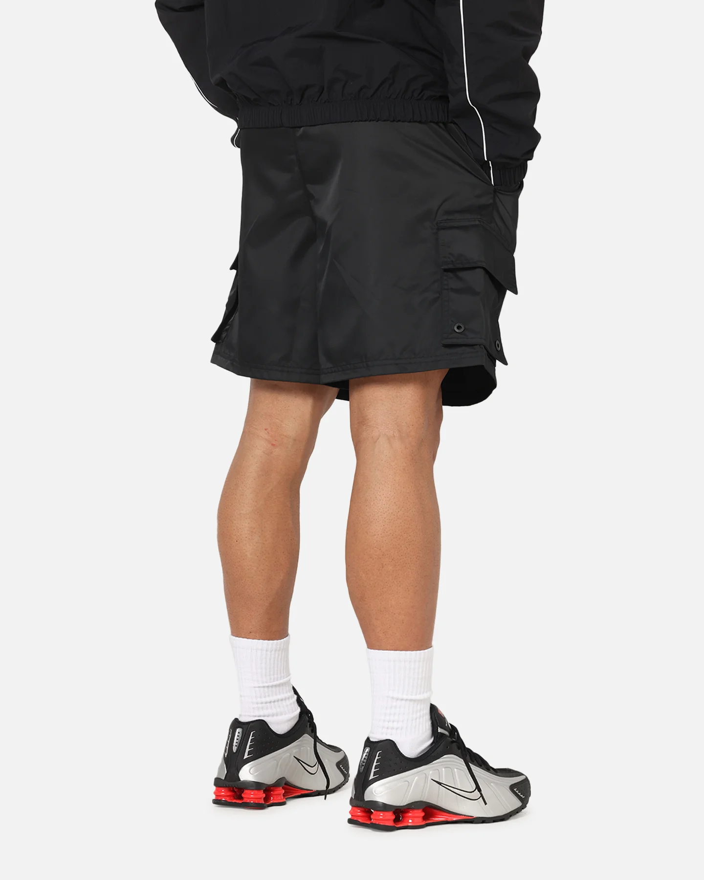 Jordan Brooklyn Cargo Shorts Black/Iron Grey - Image 5