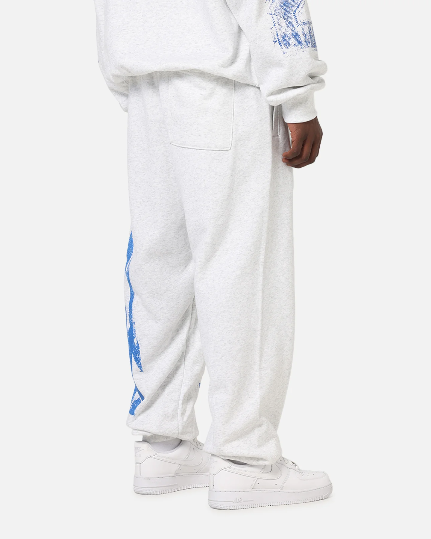 Jordan Brooklyn Collegiate Pants Birch Heather/Black - Image 6