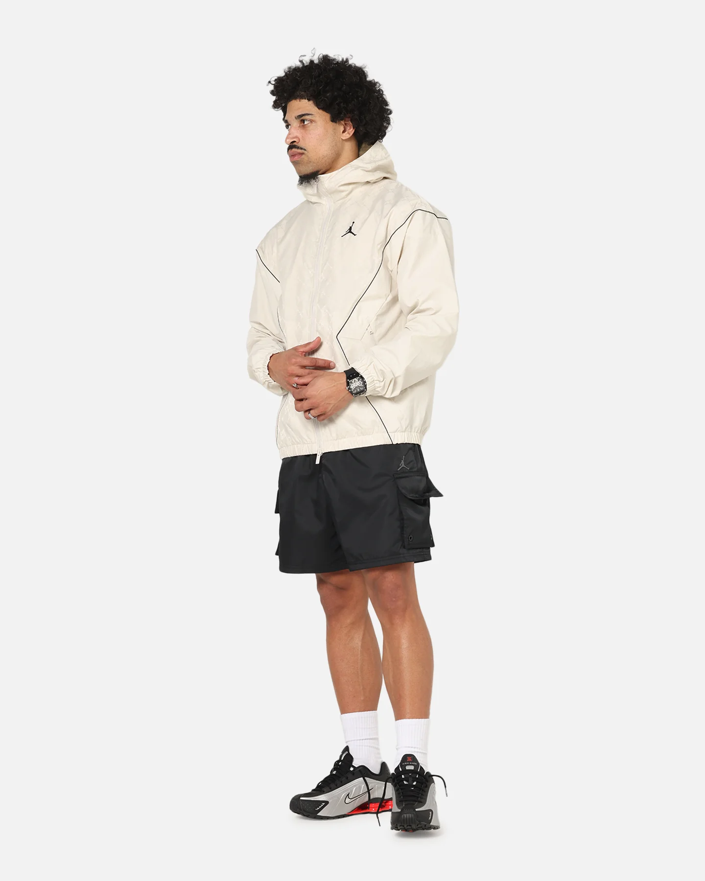 Jordan Brooklyn Draft Jacket Lt Orewood Brown - Image 3