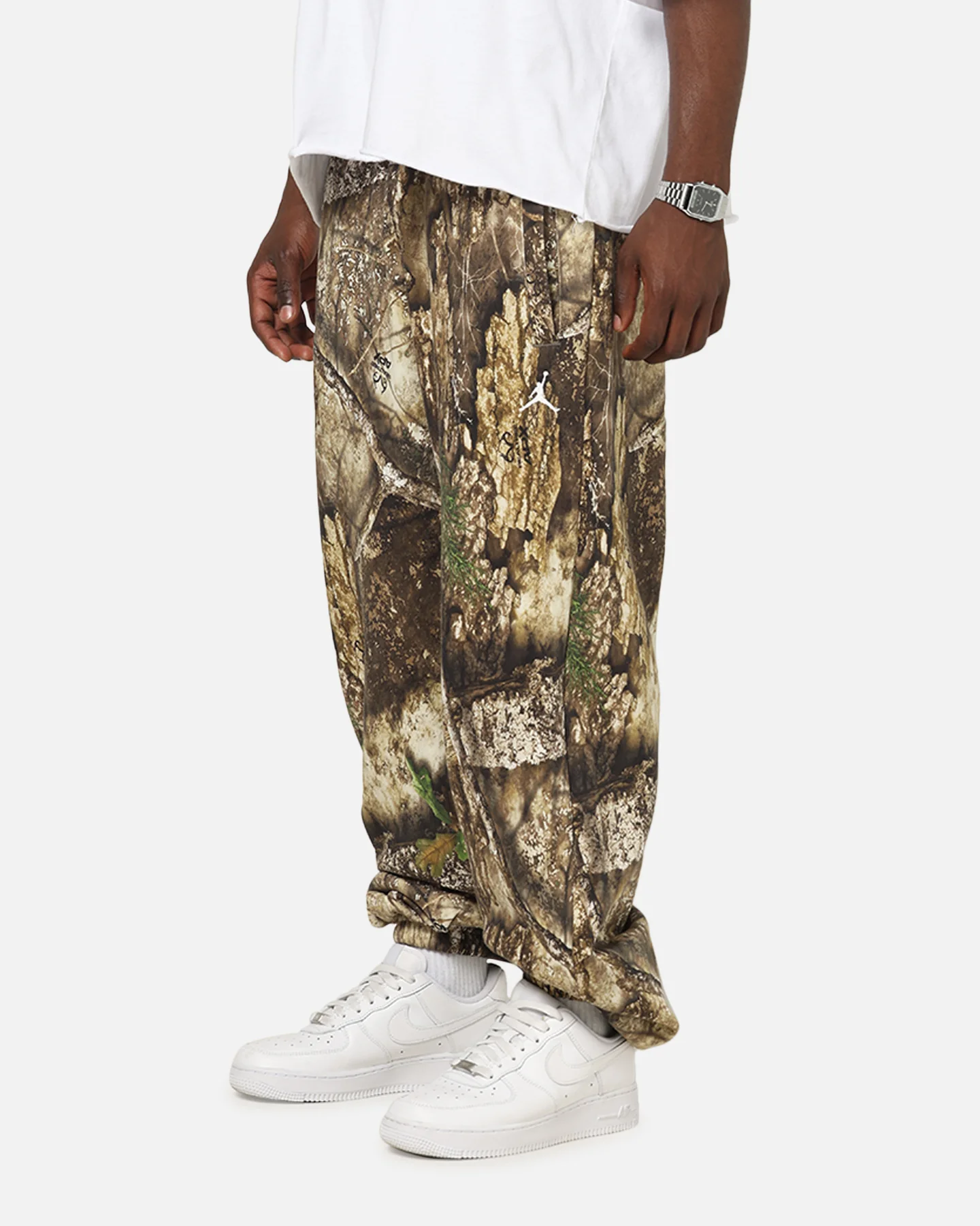 Jordan Brooklyn Fleece Realtree Pants Medium Olive/Sail - Image 5